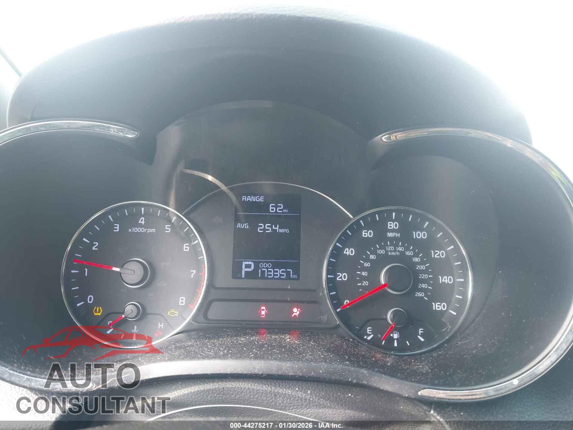 KIA FORTE 2014 - KNAFX4A64E5171325
