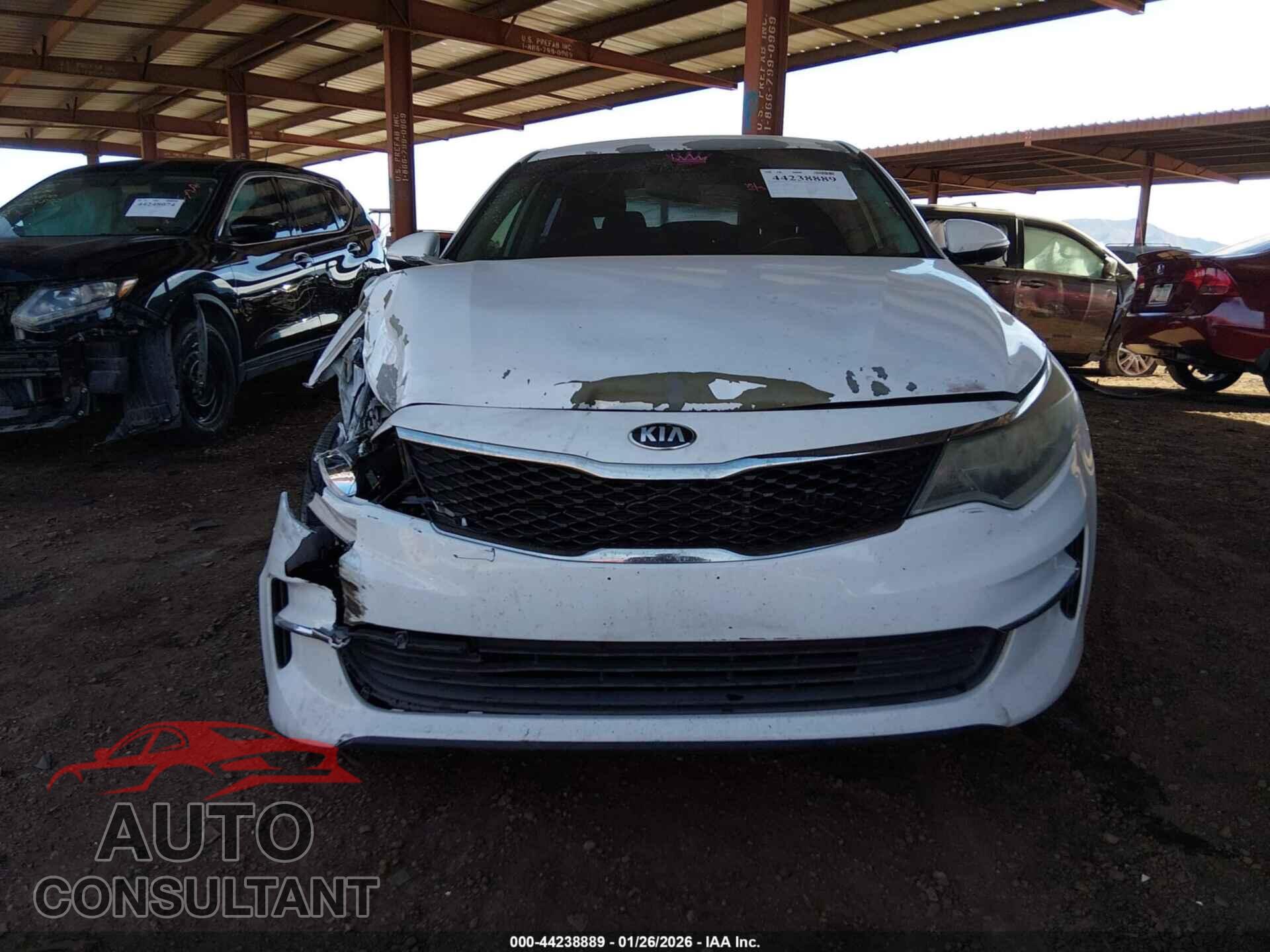 KIA OPTIMA 2018 - 5XXGT4L13JG209167