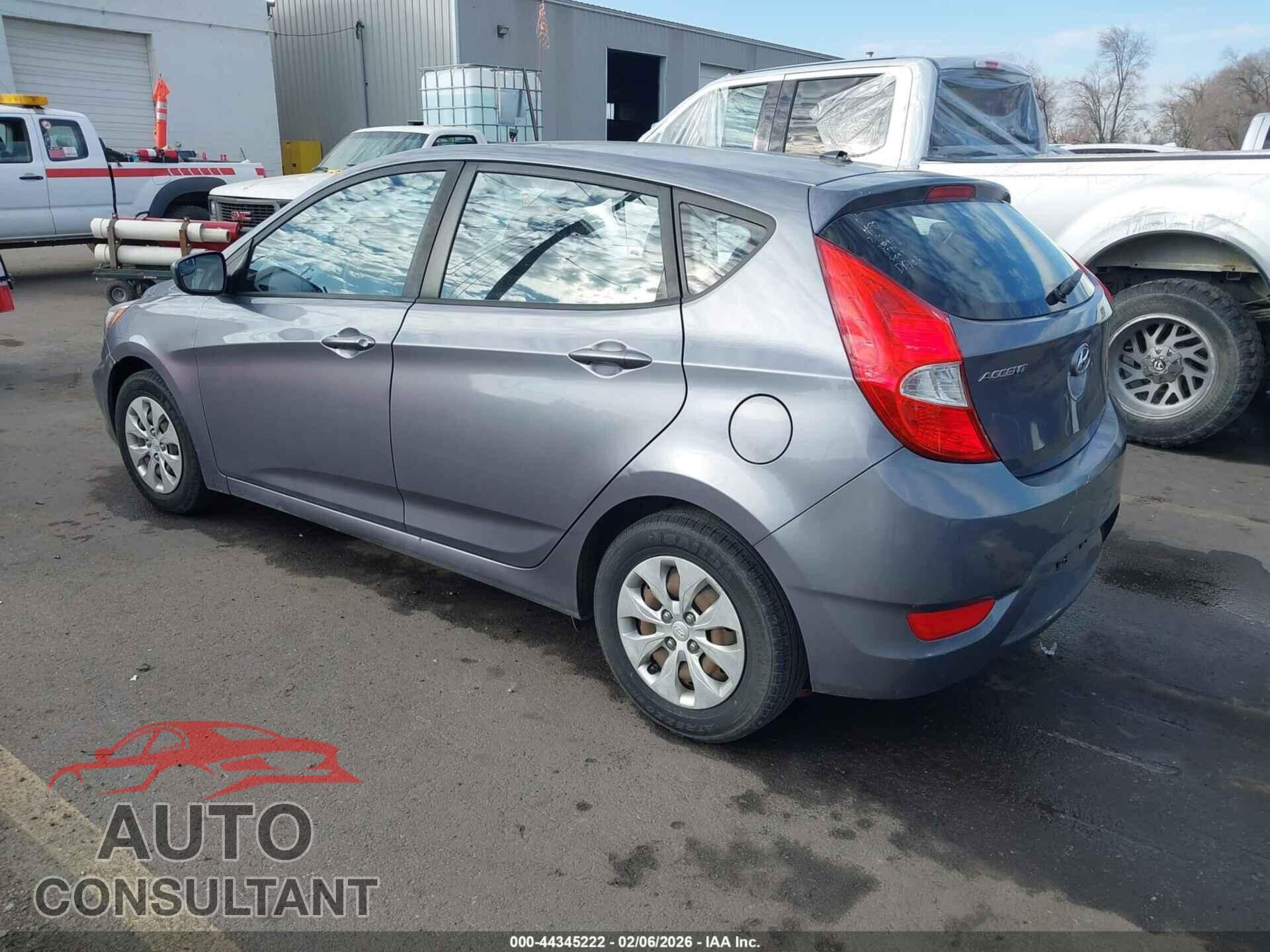 HYUNDAI ACCENT 2016 - KMHCT5AE2GU280451
