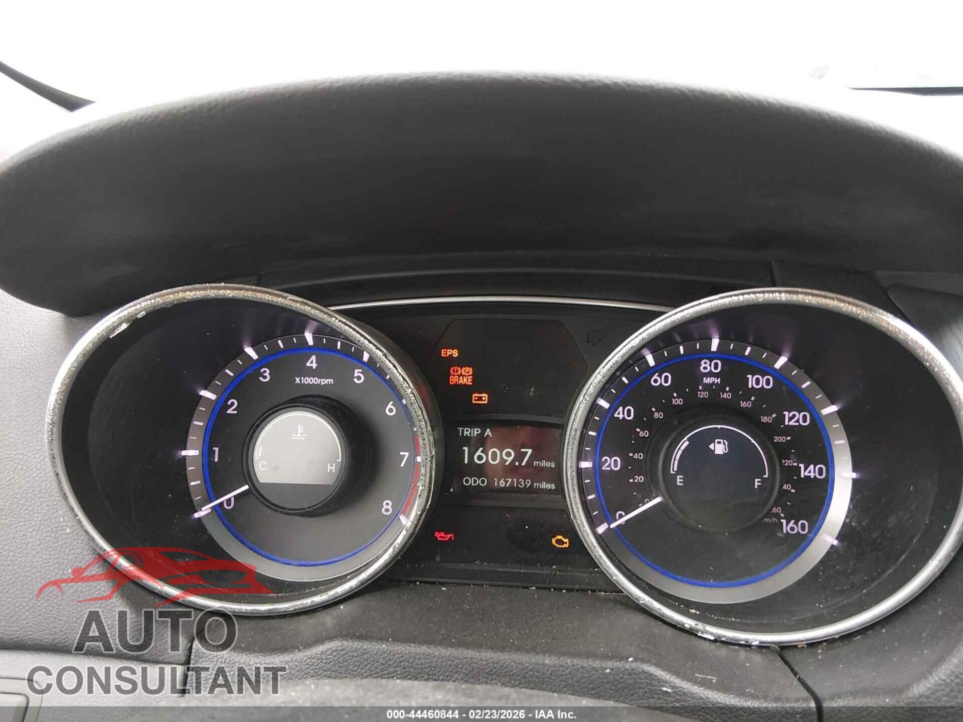 HYUNDAI SONATA 2011 - 5NPEB4AC6BH218076
