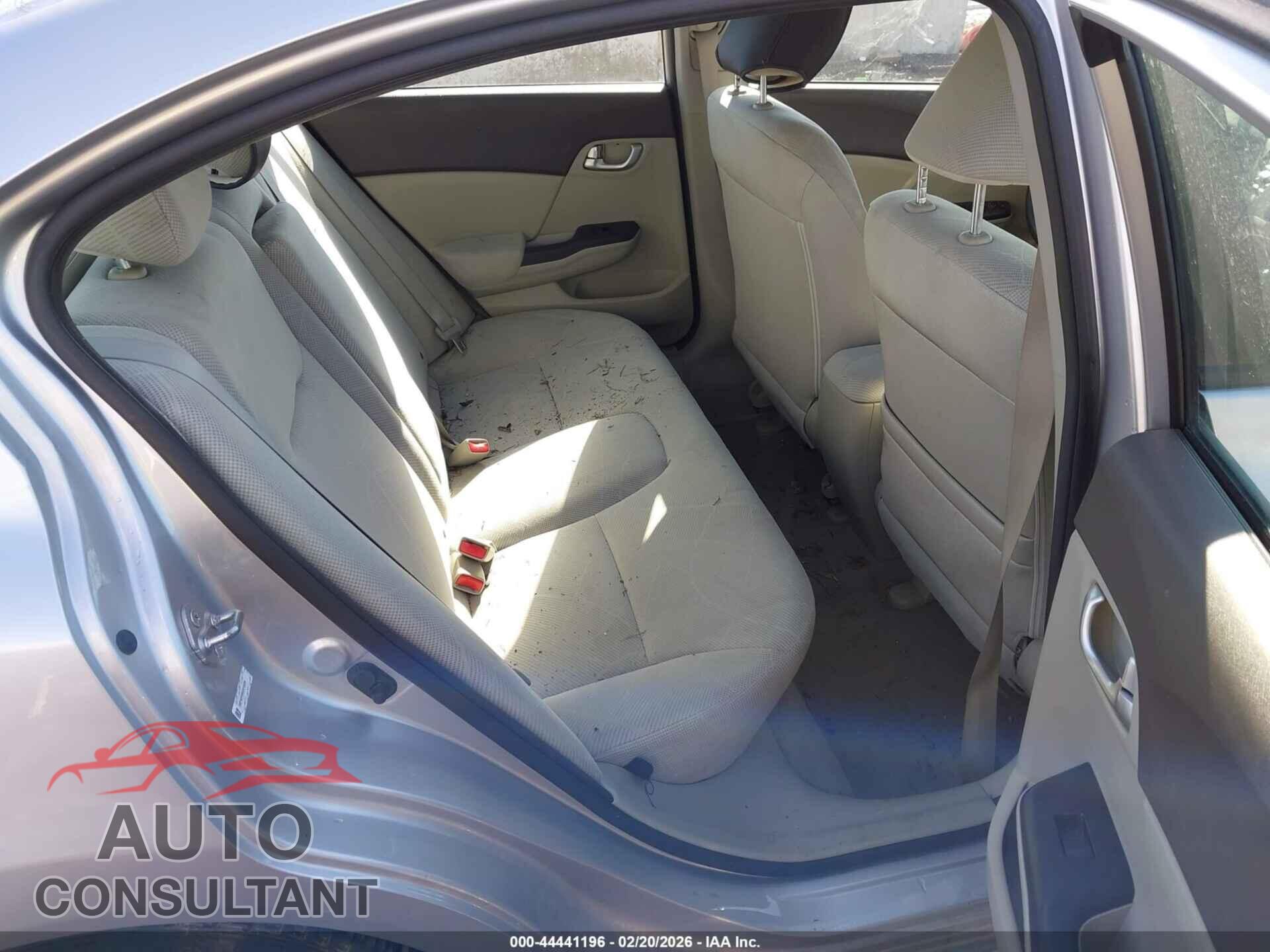 HONDA CIVIC 2012 - 19XFB2F83CE015326