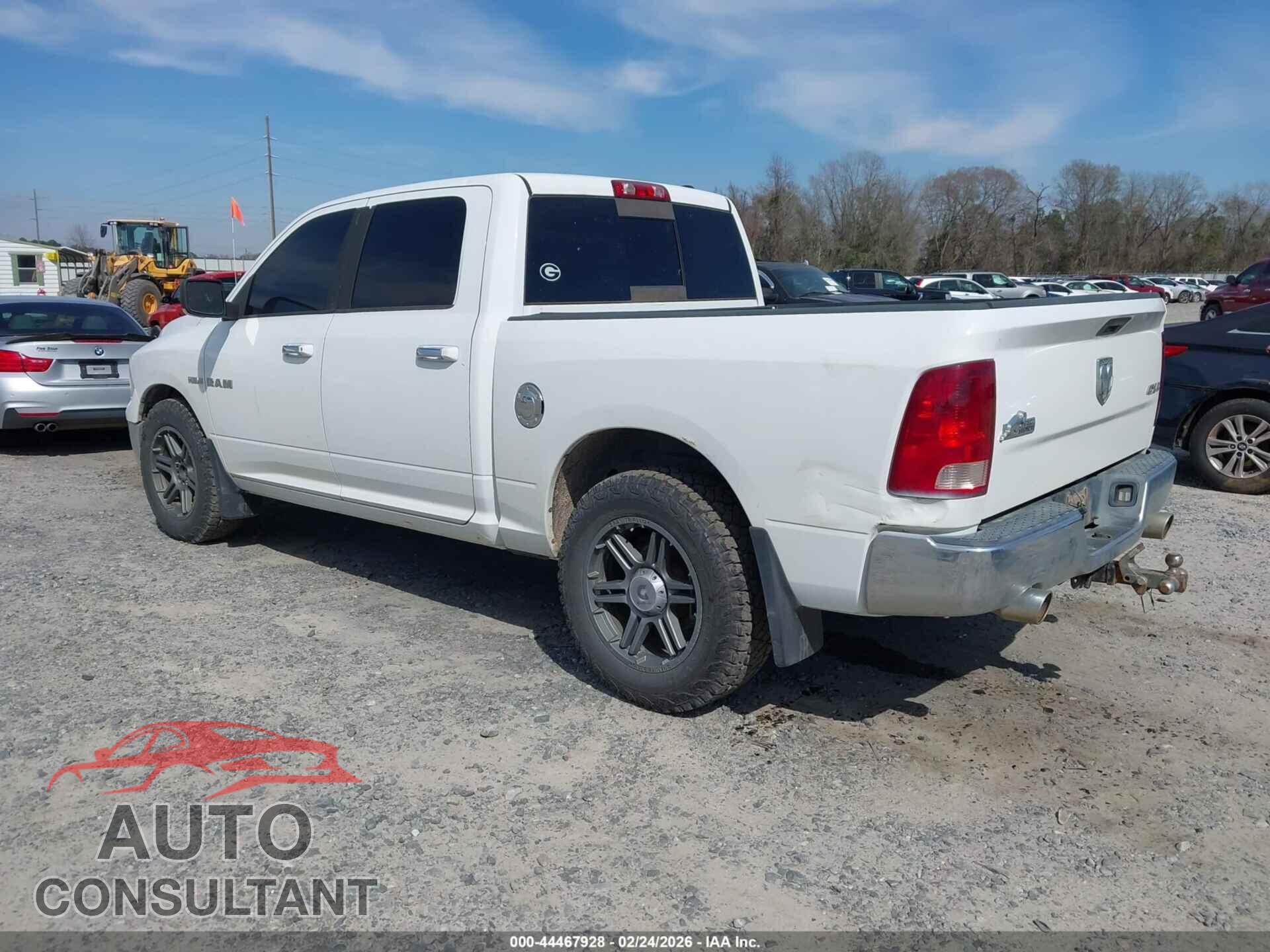 DODGE RAM 1500 2010 - 1D7RV1CT9AS128303