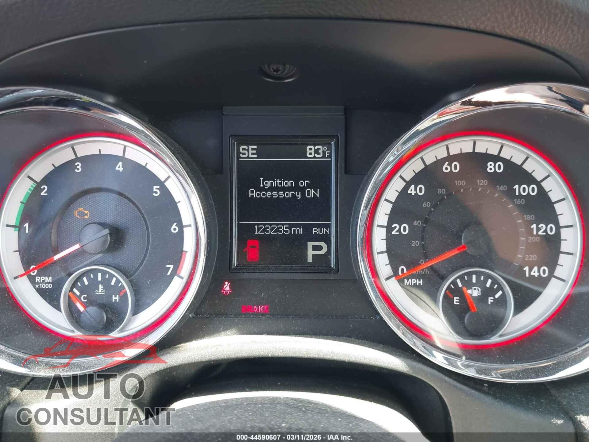 DODGE DURANGO 2012 - 1C4RDHDG6CC260598