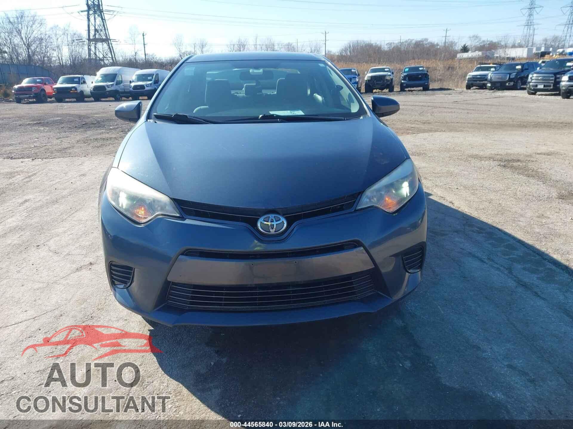TOYOTA COROLLA 2015 - 2T1BURHE6FC374659