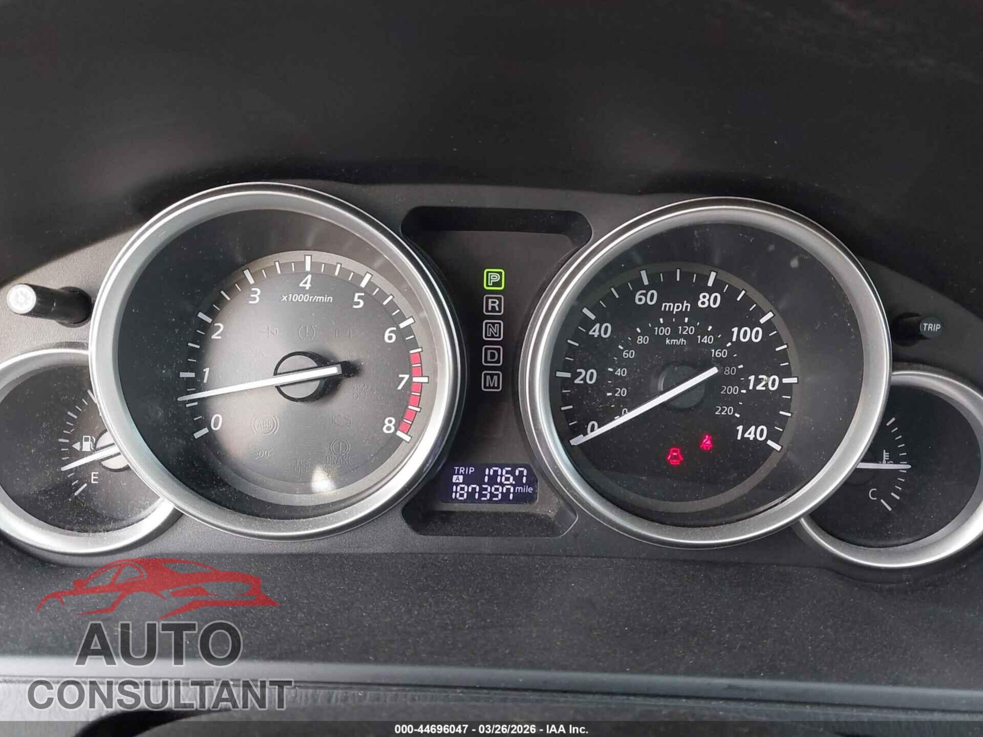 MAZDA CX-9 2015 - JM3TB3DA0F0453854