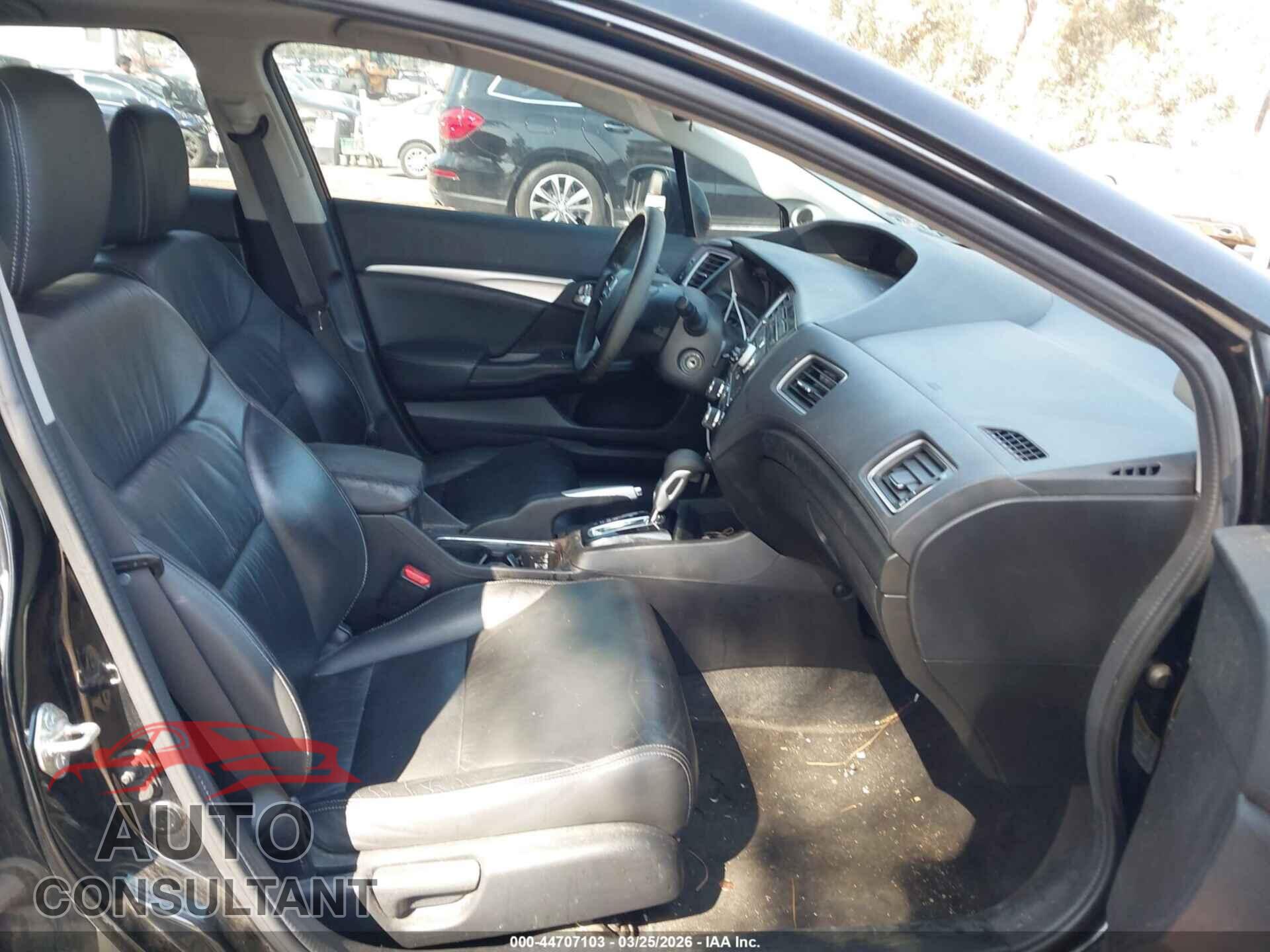 HONDA CIVIC 2013 - 19XFB2F97DE209447