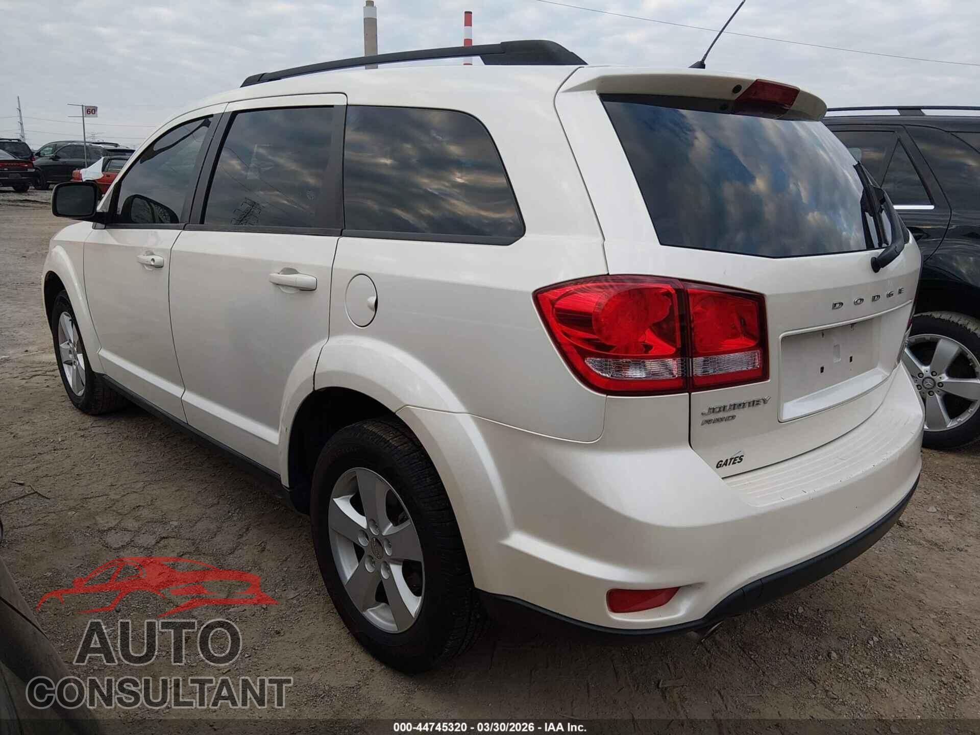 DODGE JOURNEY 2012 - 3C4PDDBG7CT224376