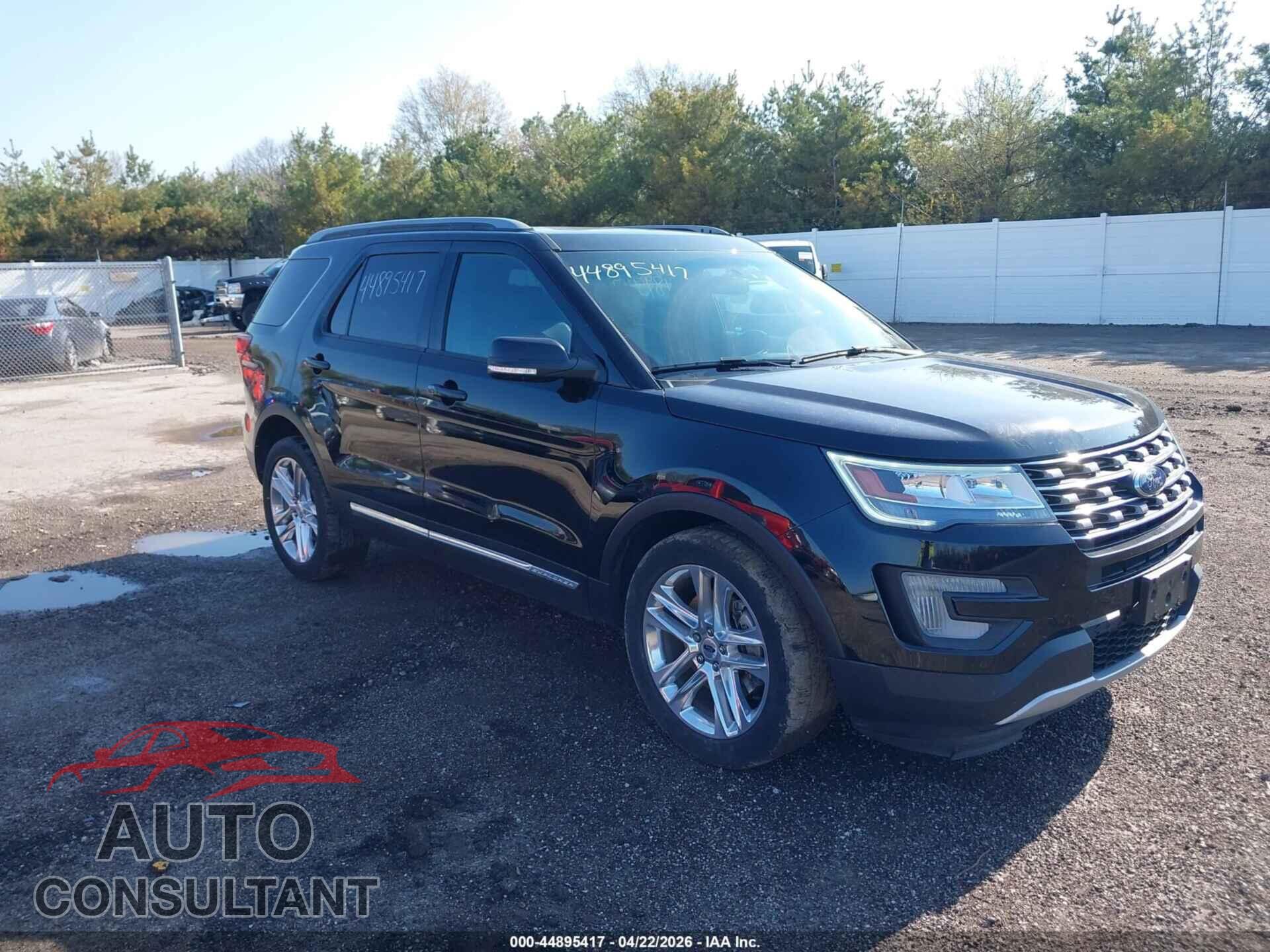 FORD EXPLORER 2017 - 1FM5K8D83HGA43096