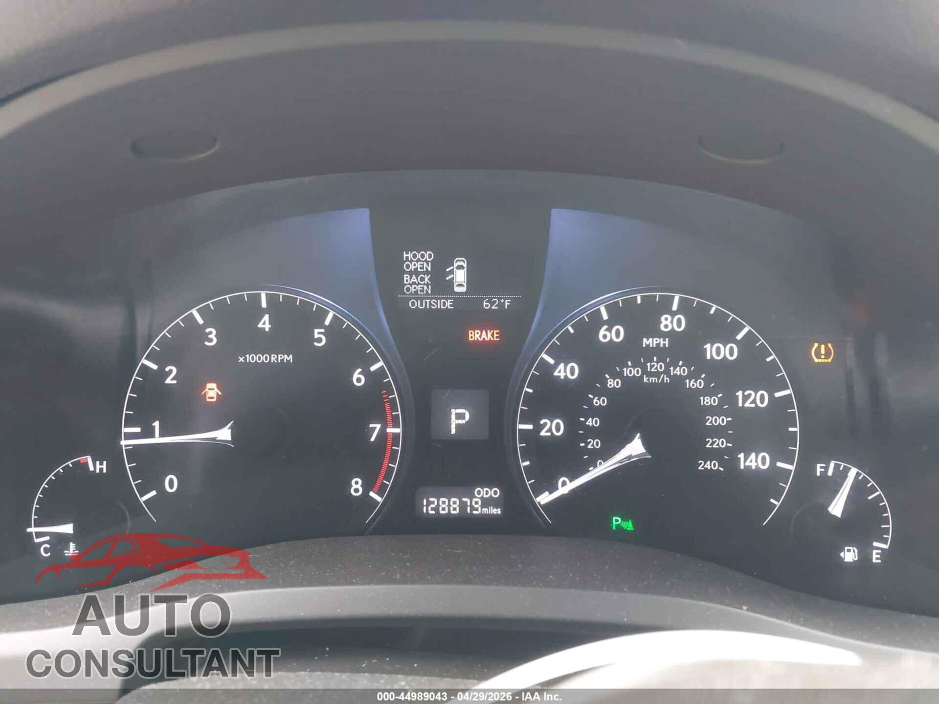 LEXUS RX 350 2013 - 2T2BK1BAXDC154950