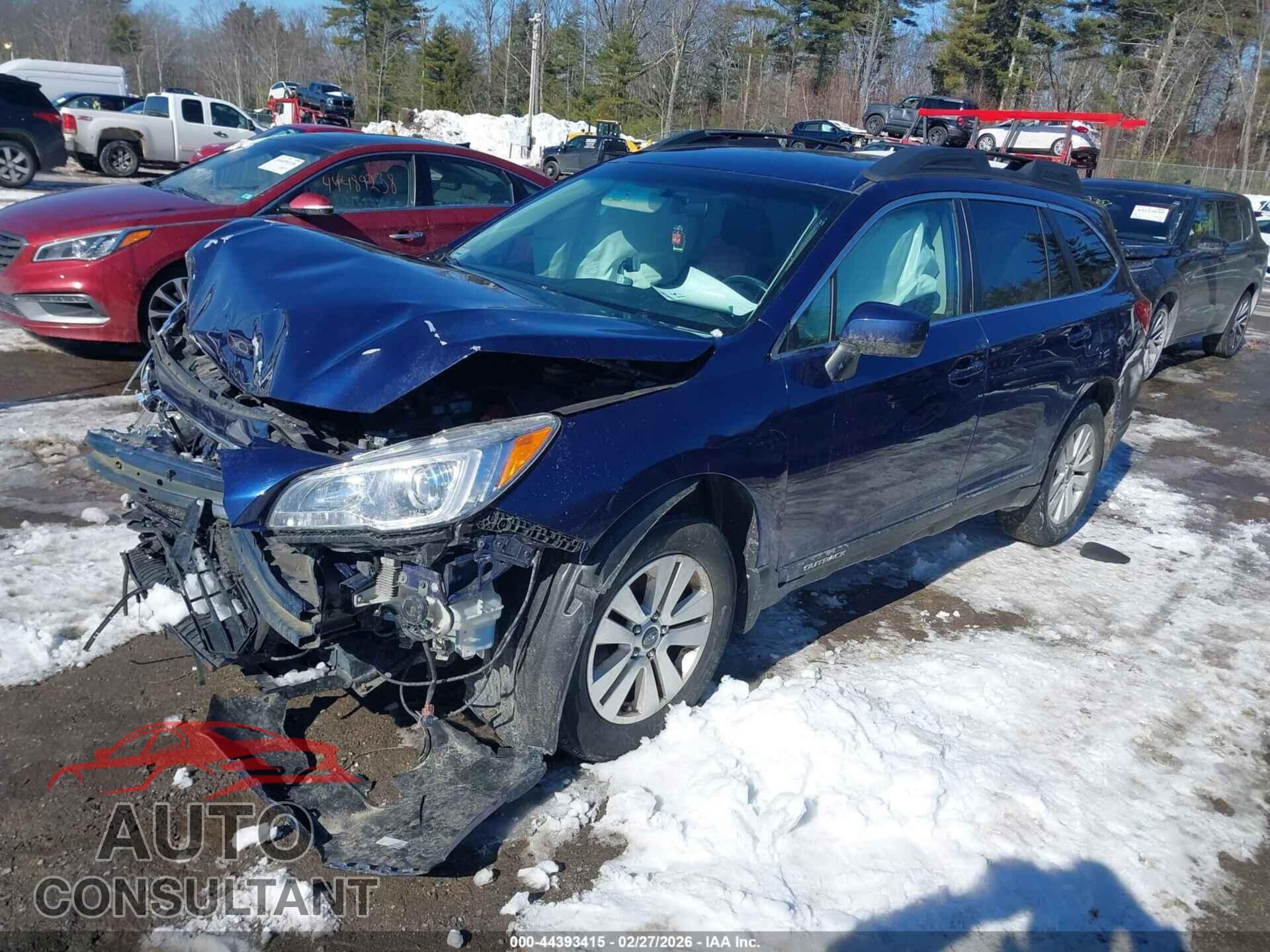 SUBARU OUTBACK 2017 - 4S4BSACC5H3204006