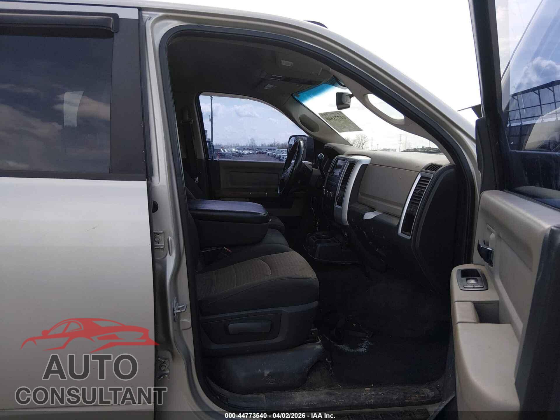 DODGE RAM 2500 2010 - 3D7UT2HL8AG134809