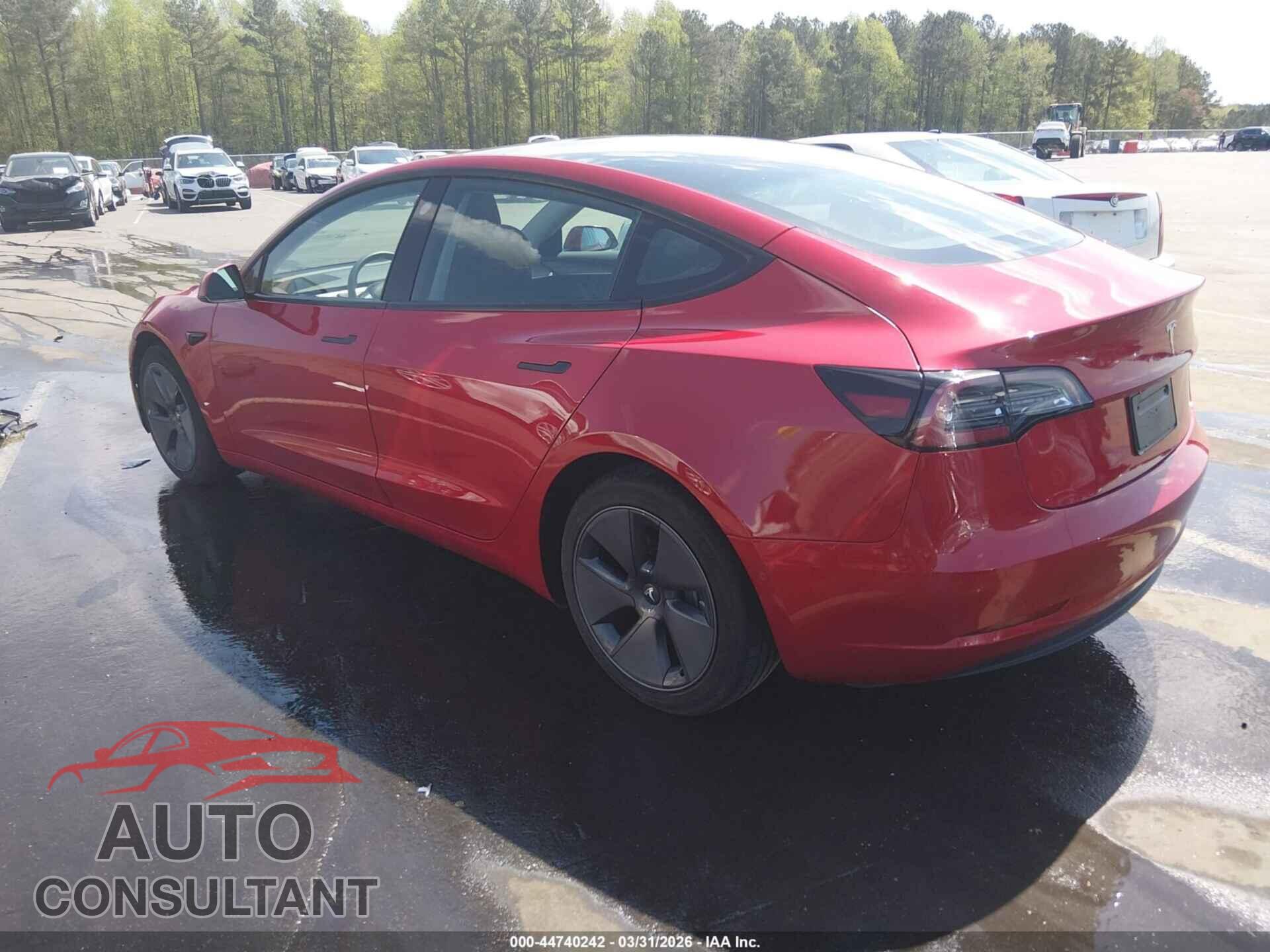 TESLA MODEL 3 2022 - 5YJ3E1EA8NF342567
