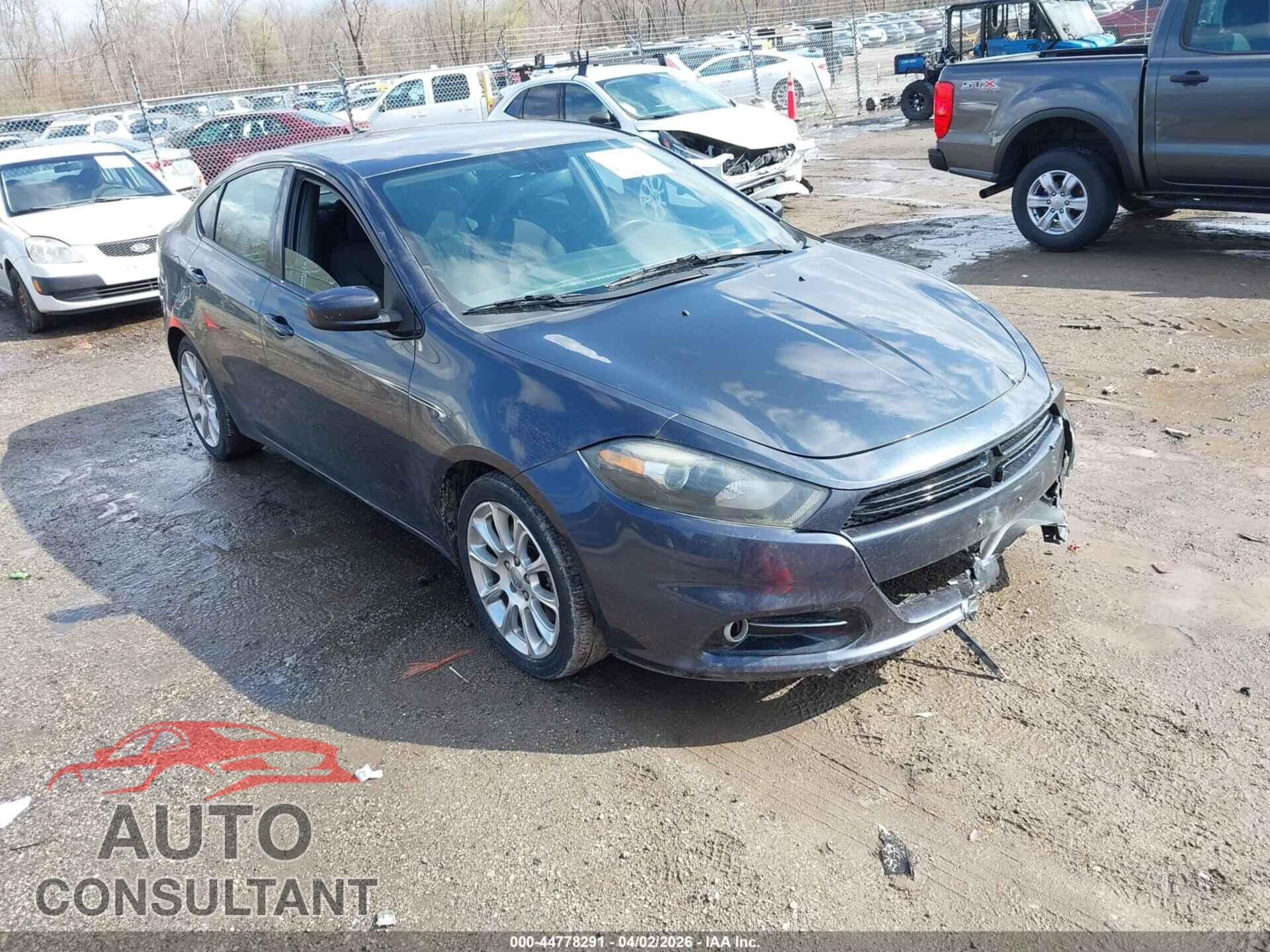DODGE DART 2013 - 1C3CDFBA4DD345612