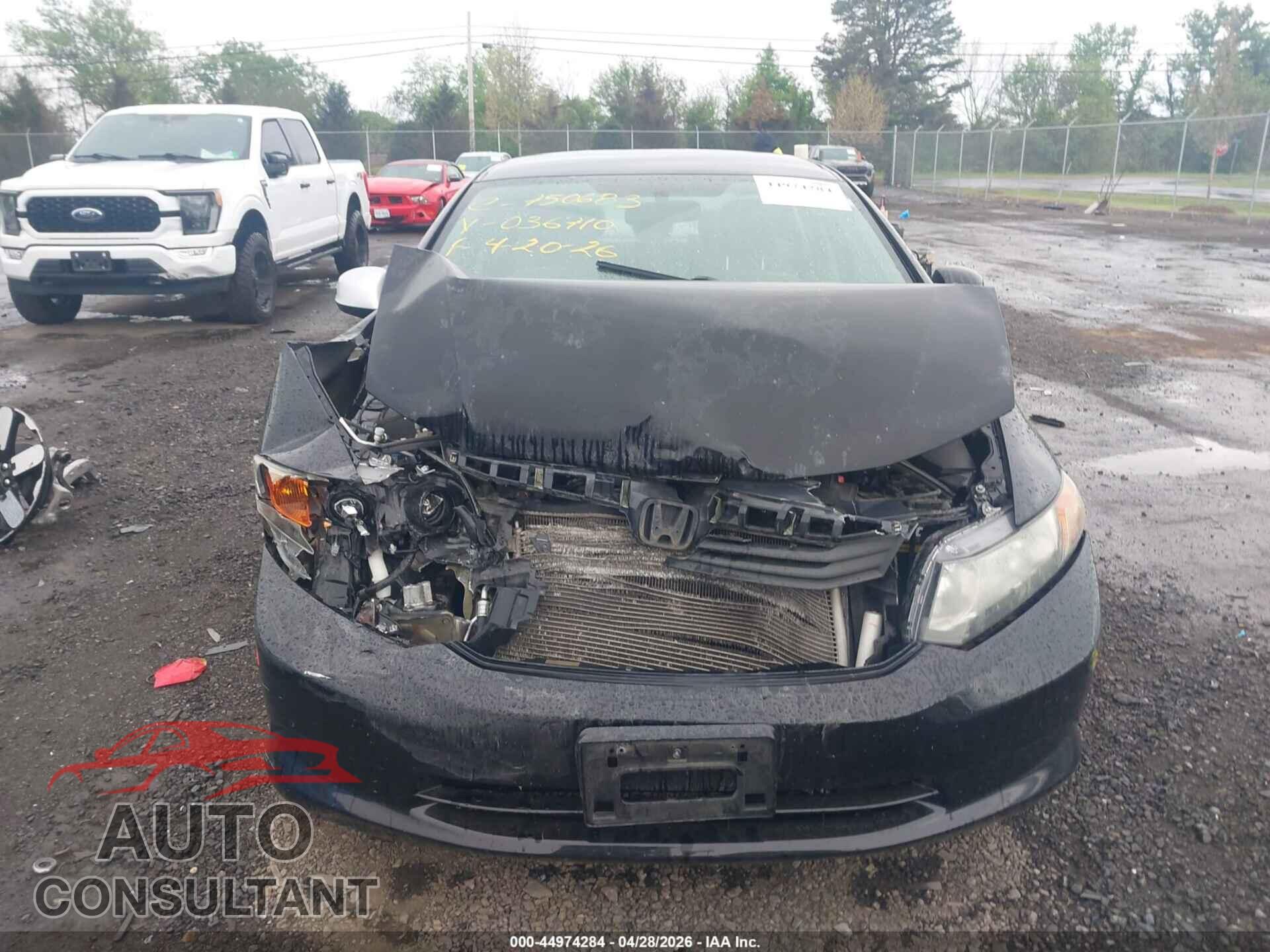 HONDA CIVIC 2012 - 2HGFB2F46CH036710