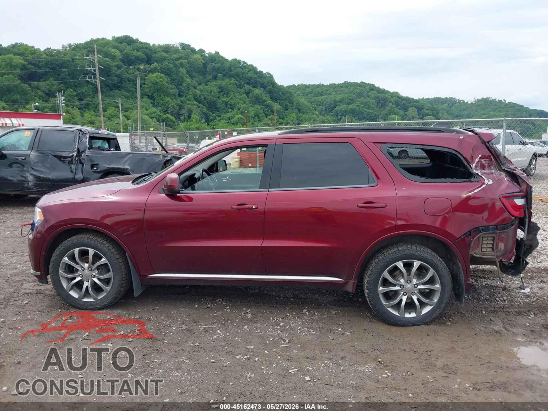 DODGE DURANGO 2018 - 1C4RDJAG8JC497392