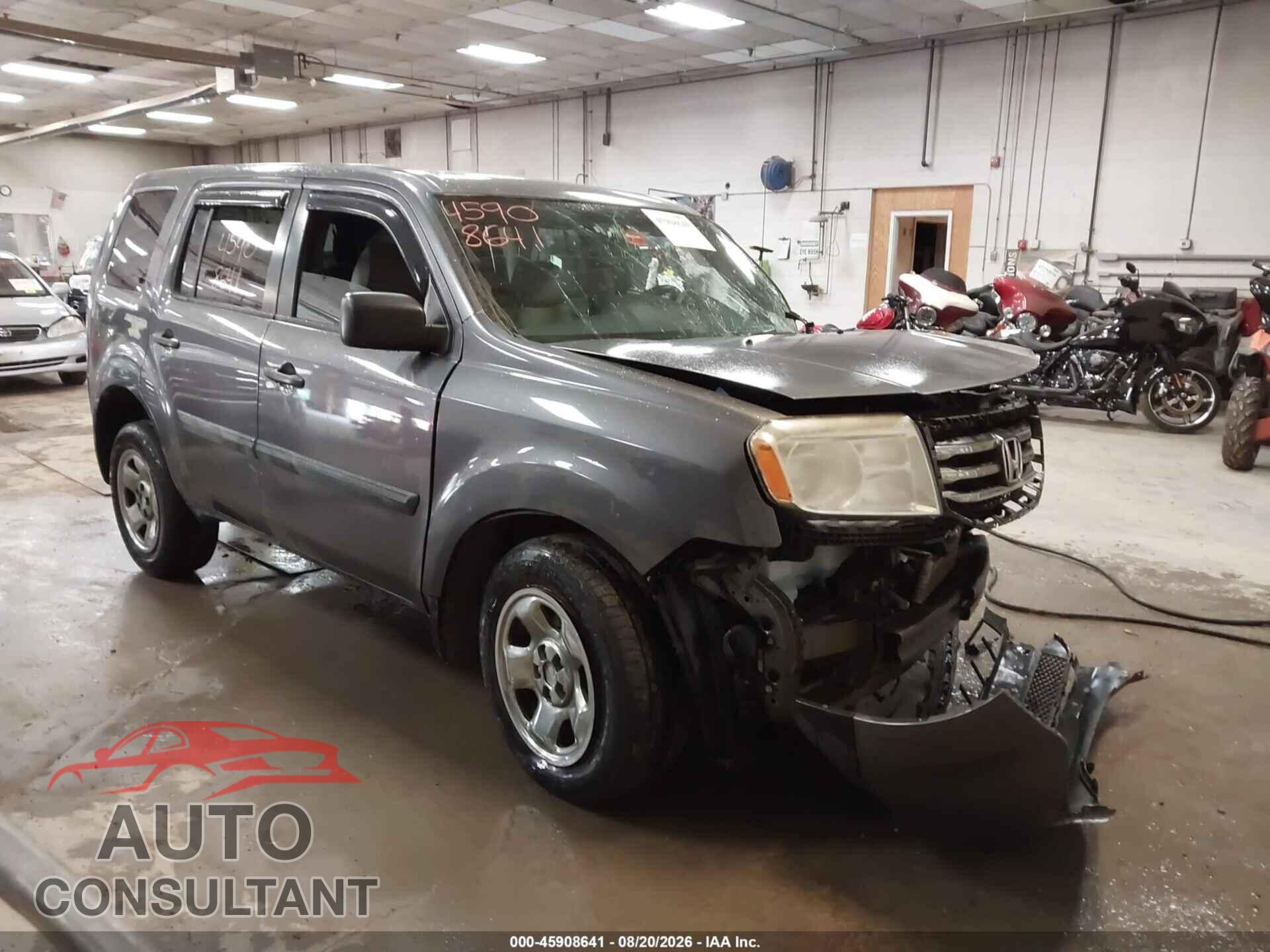HONDA PILOT 2015 - 5FNYF4H25FB022035