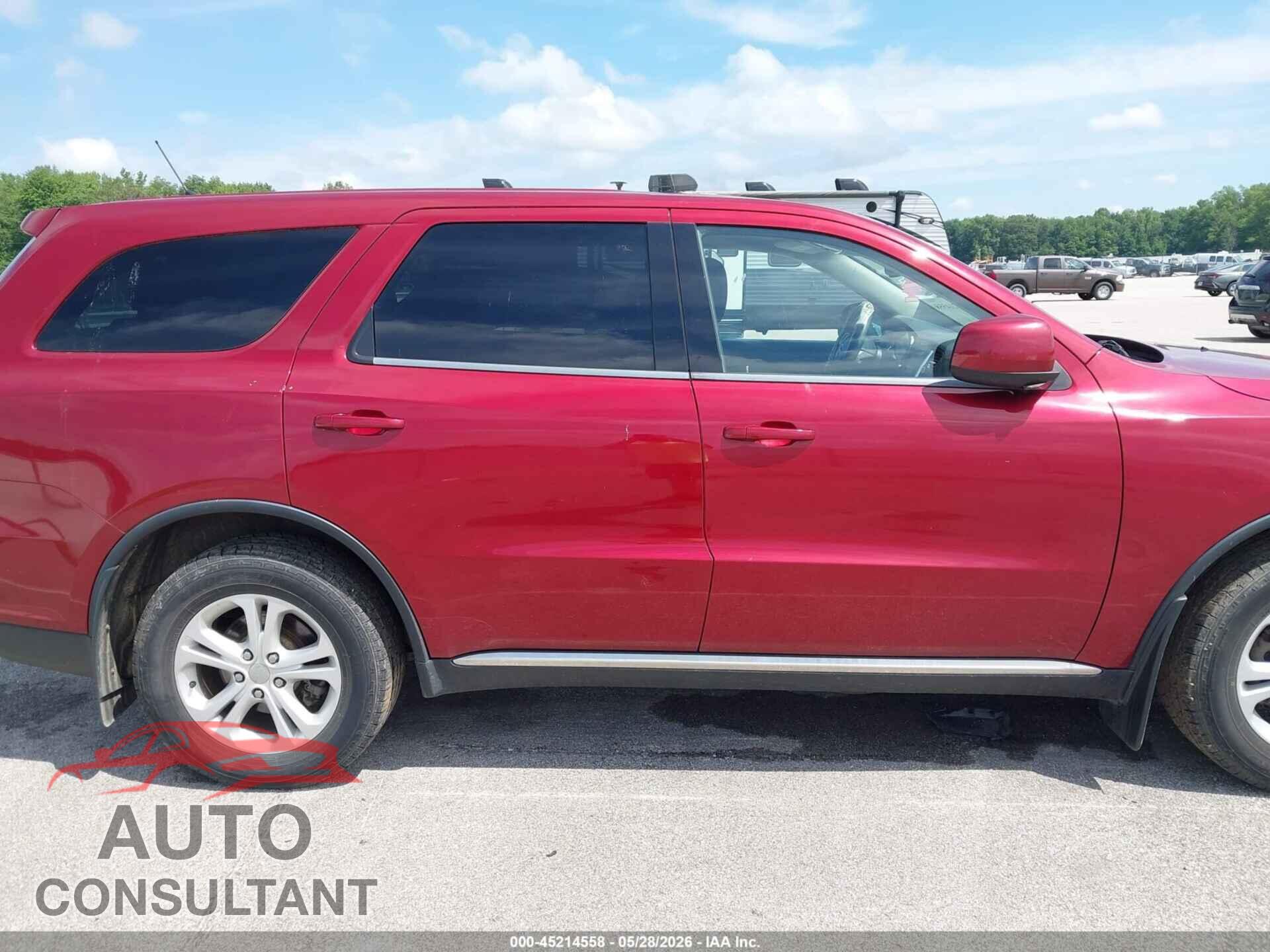 DODGE DURANGO 2013 - 1C4RDJAG3DC535650