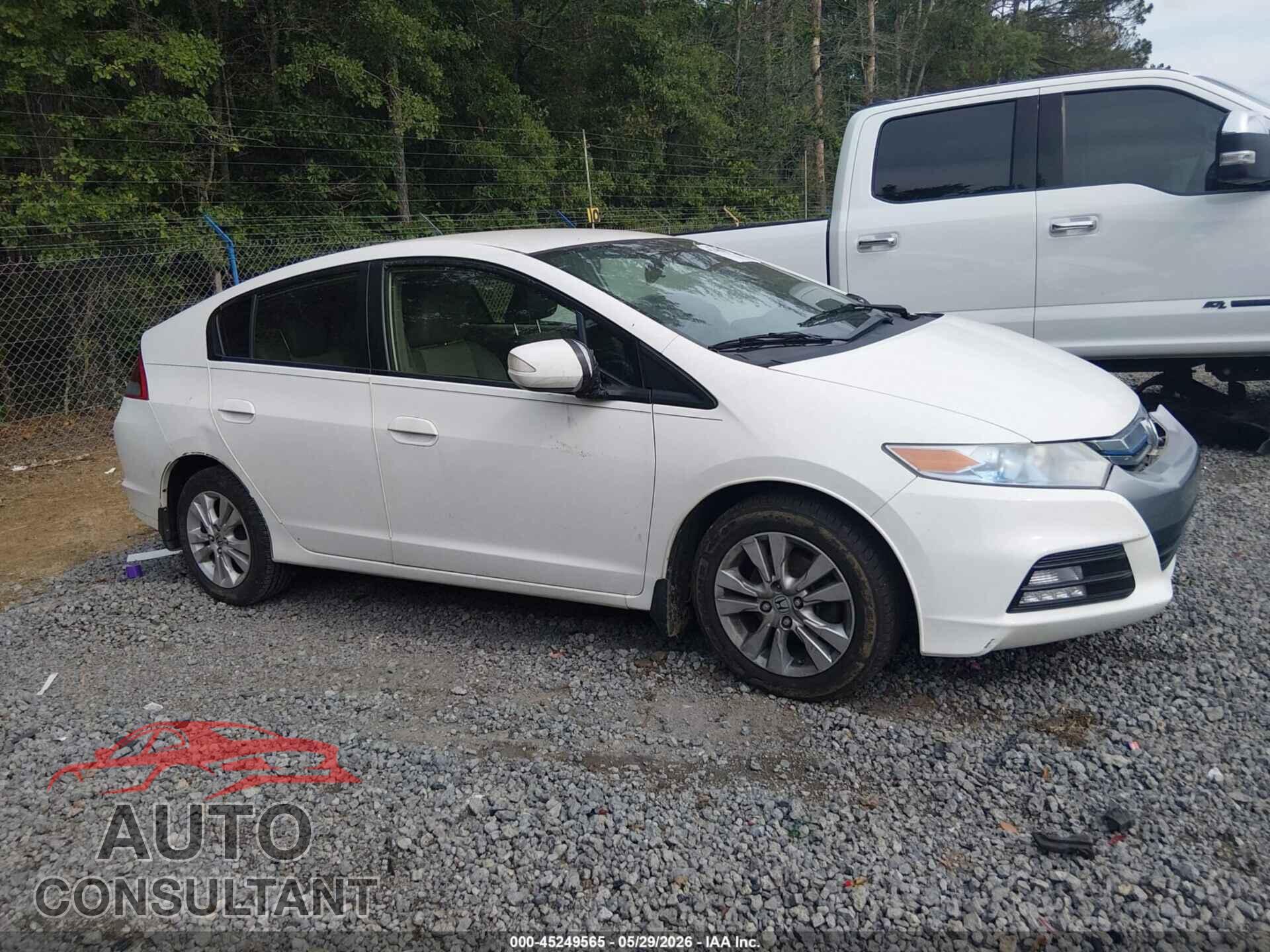 HONDA INSIGHT 2013 - JHMZE2H70DS006847