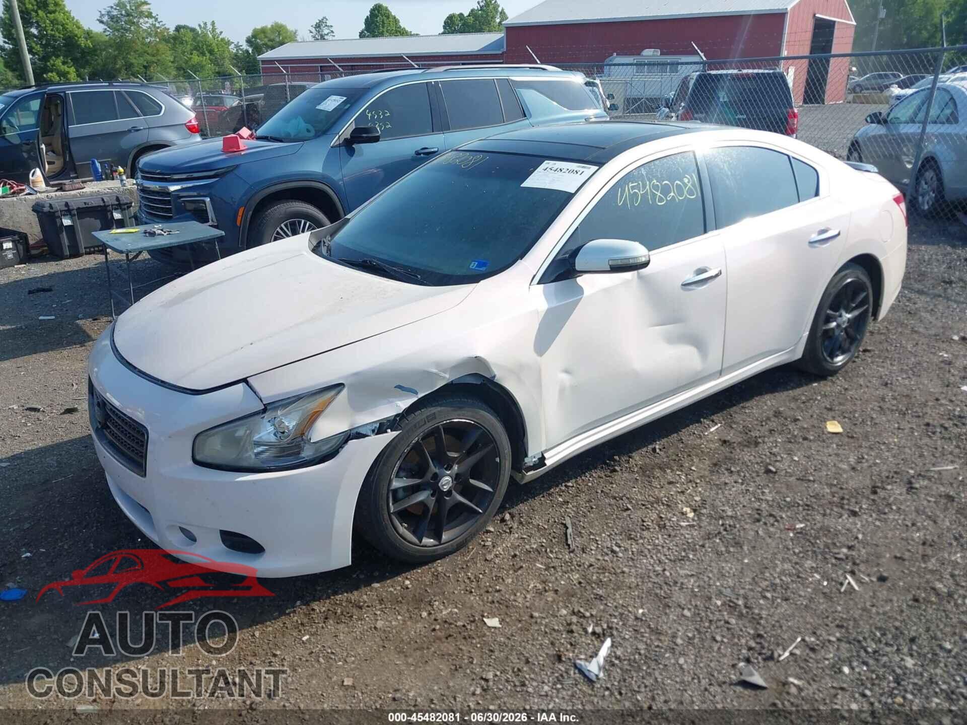 NISSAN MAXIMA 2011 - 1N4AA5AP2BC862685