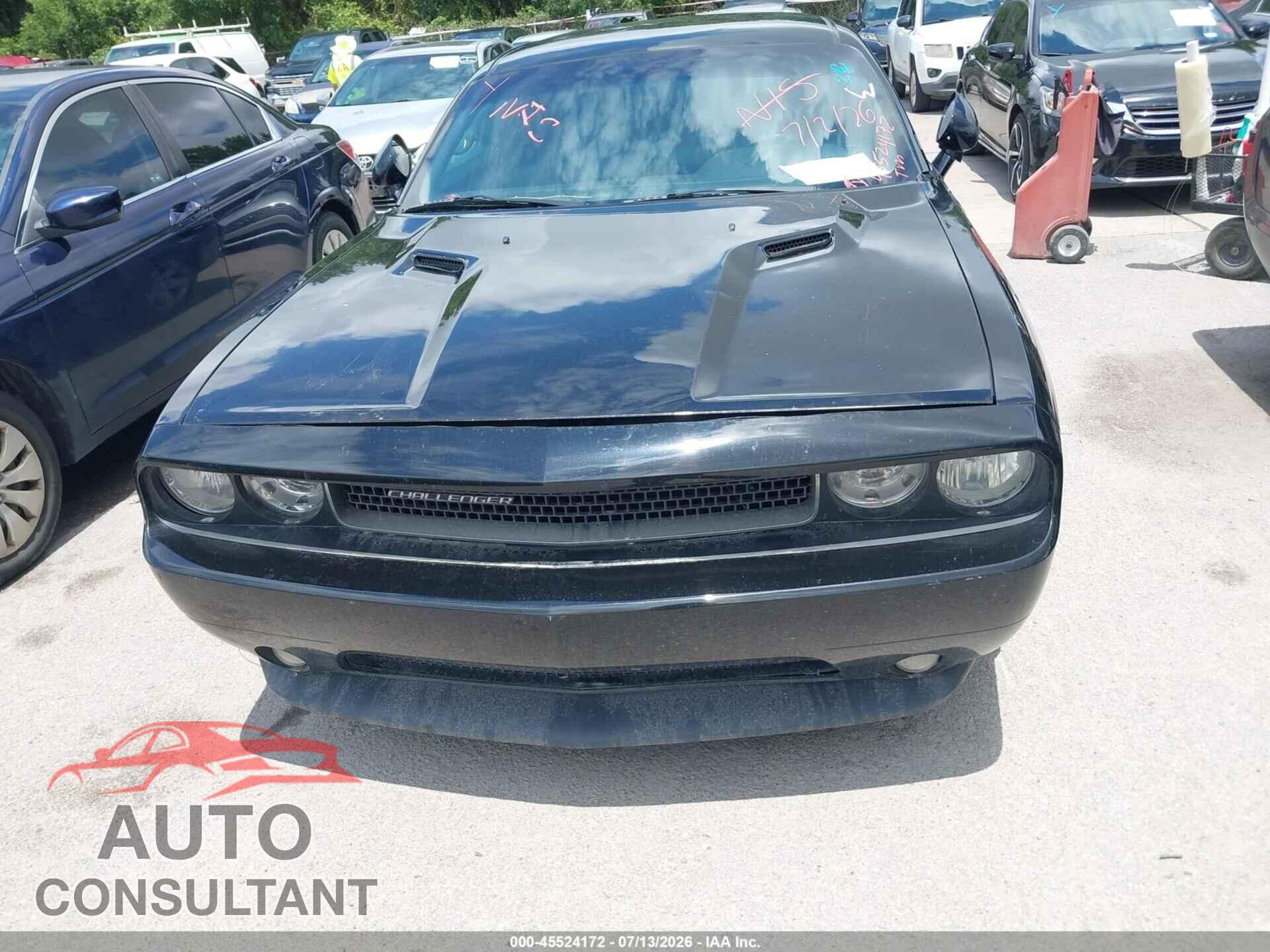 DODGE CHALLENGER 2012 - 2C3CDYAG5CH174064