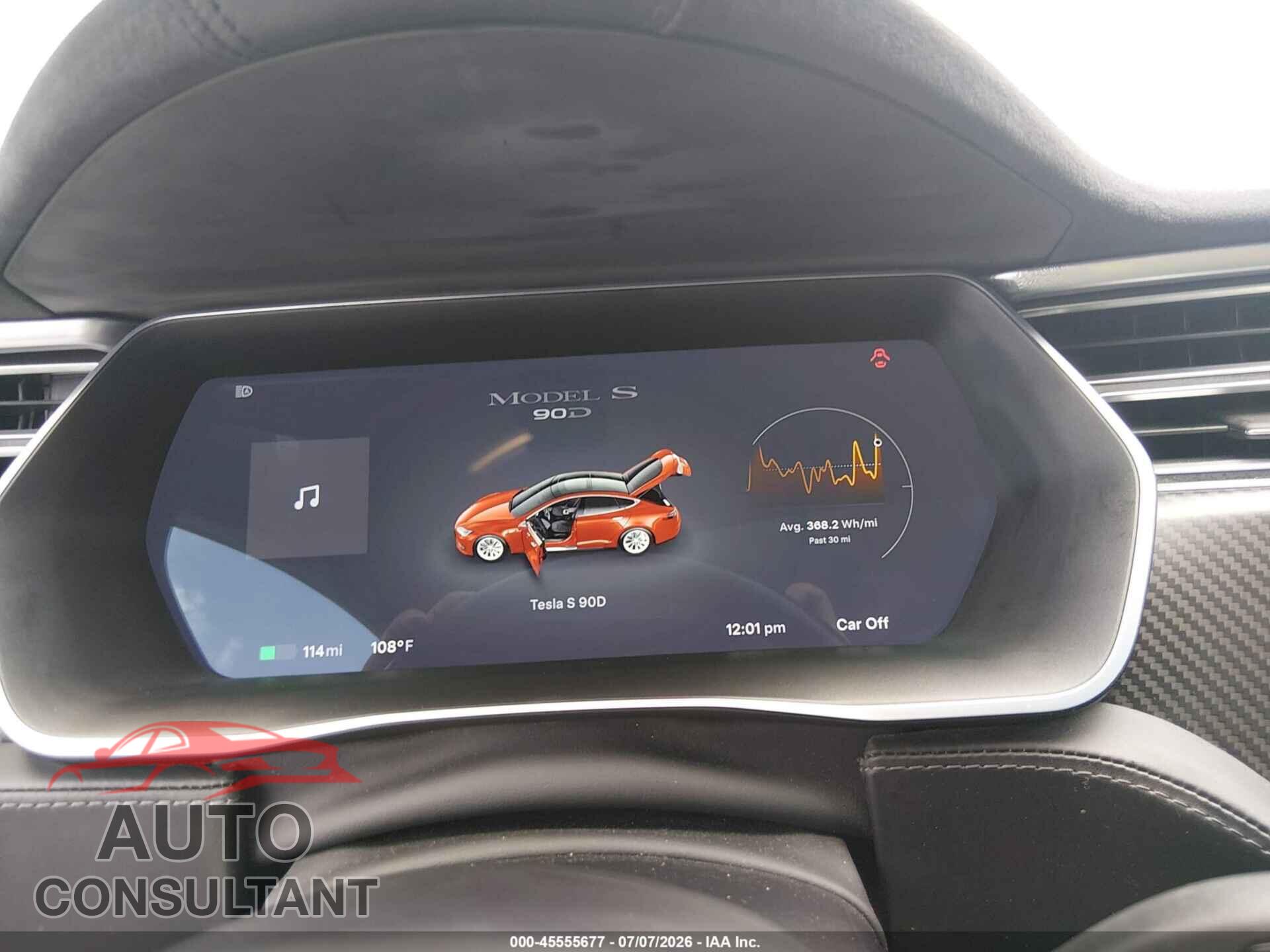 TESLA MODEL S 2016 - 5YJSA1E23GF132039