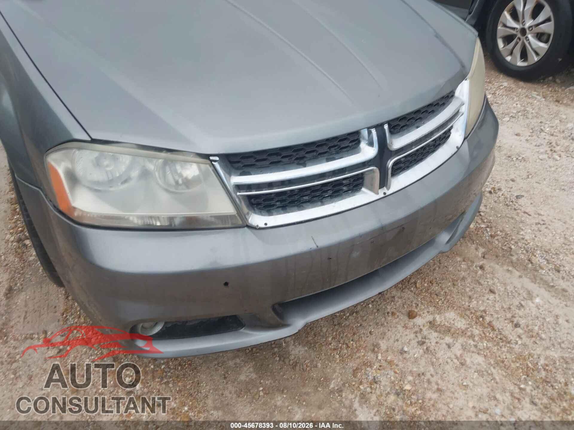 DODGE AVENGER 2013 - 1C3CDZCB2DN556701