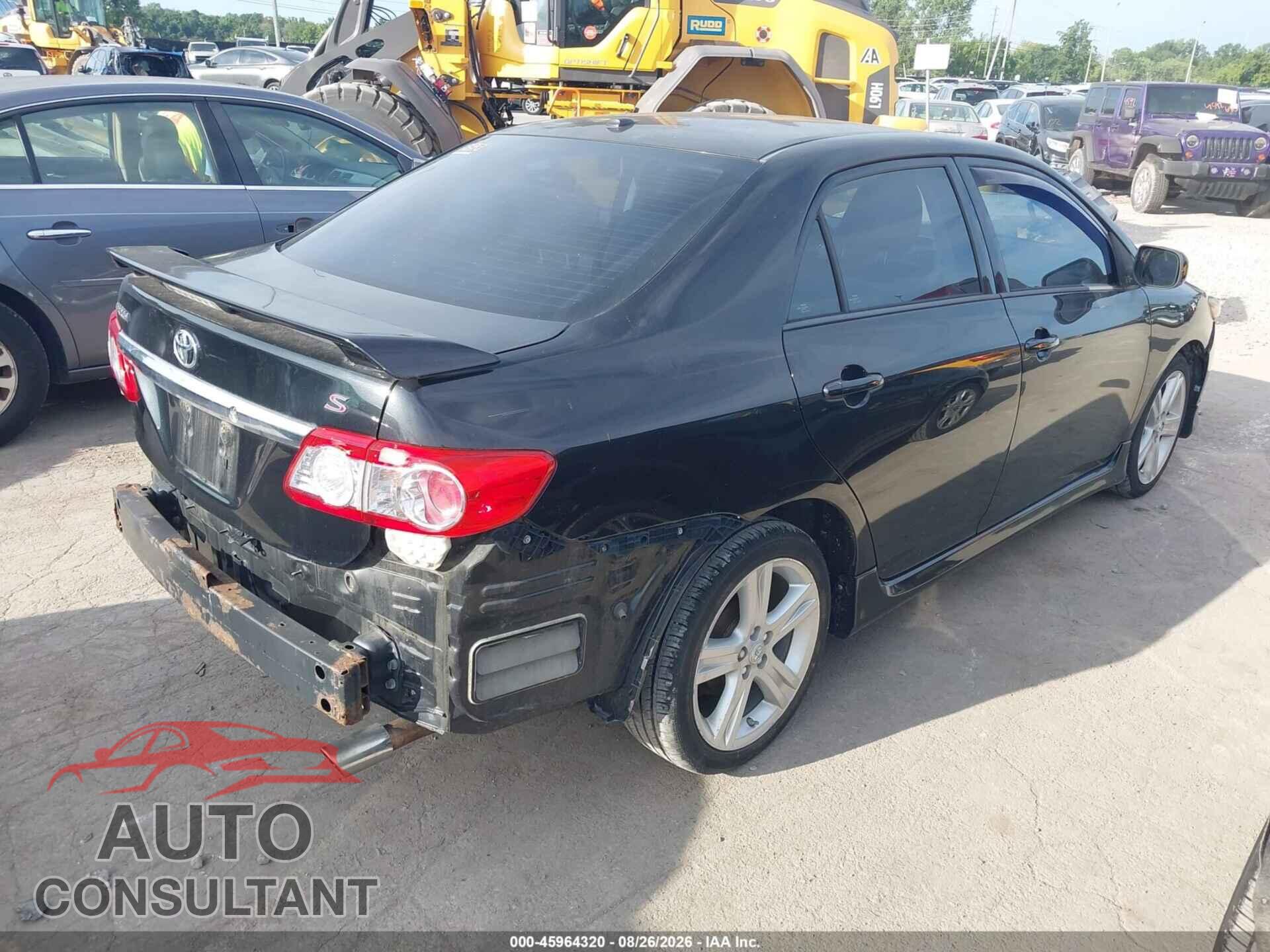 TOYOTA COROLLA 2013 - 2T1BU4EE4DC046774