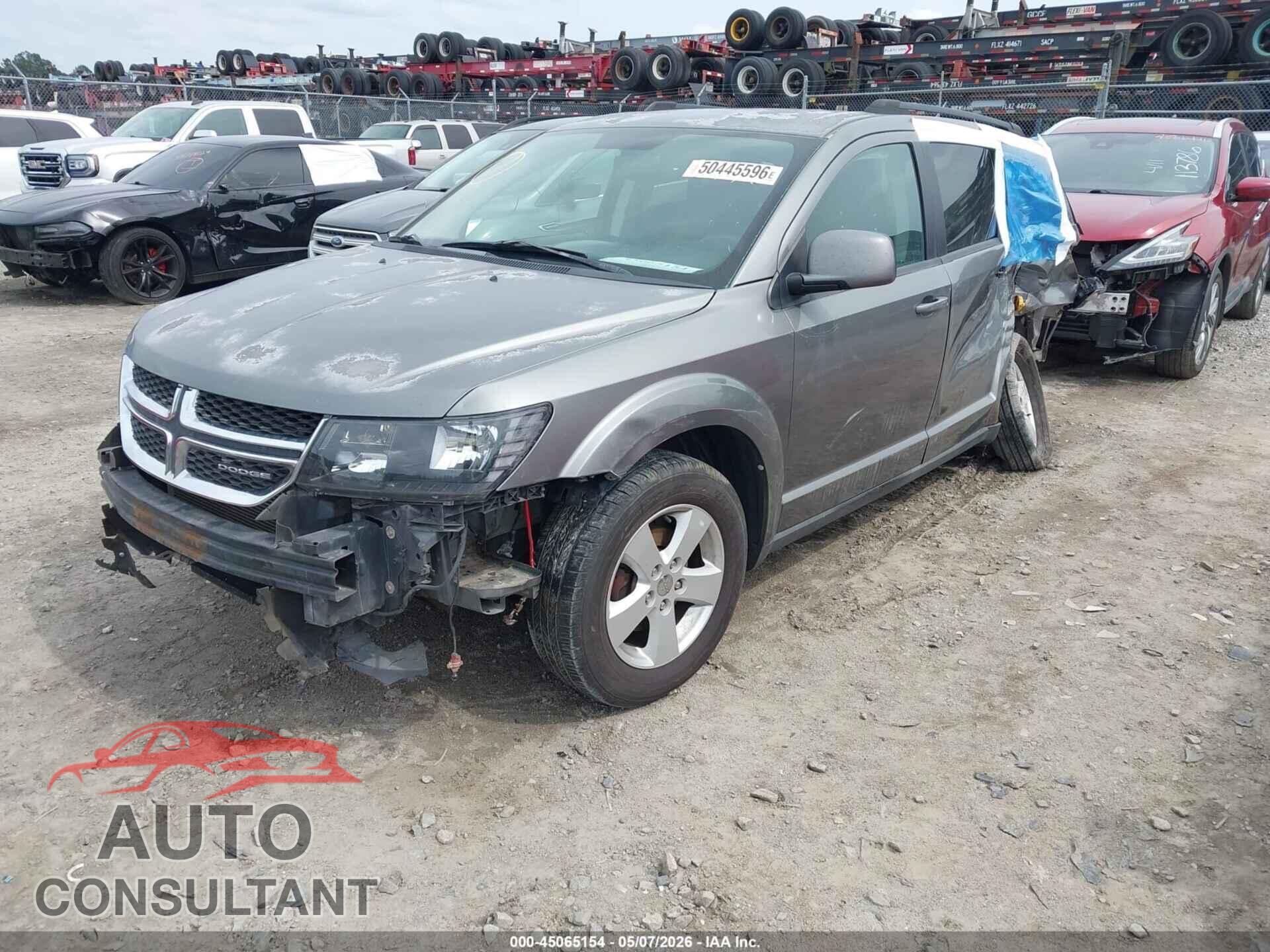 DODGE JOURNEY 2012 - 3C4PDCBG6CT192580