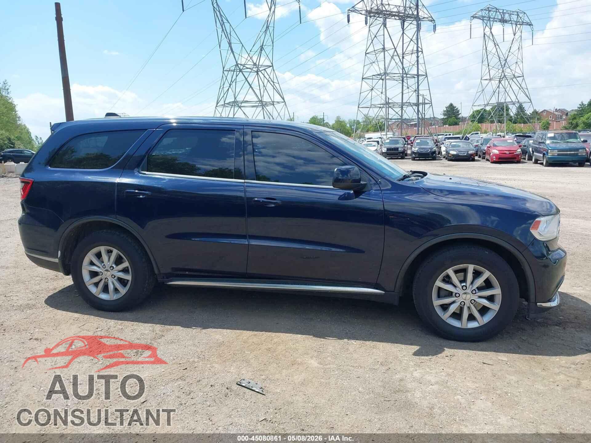 DODGE DURANGO 2015 - 1C4RDHAG3FC906950