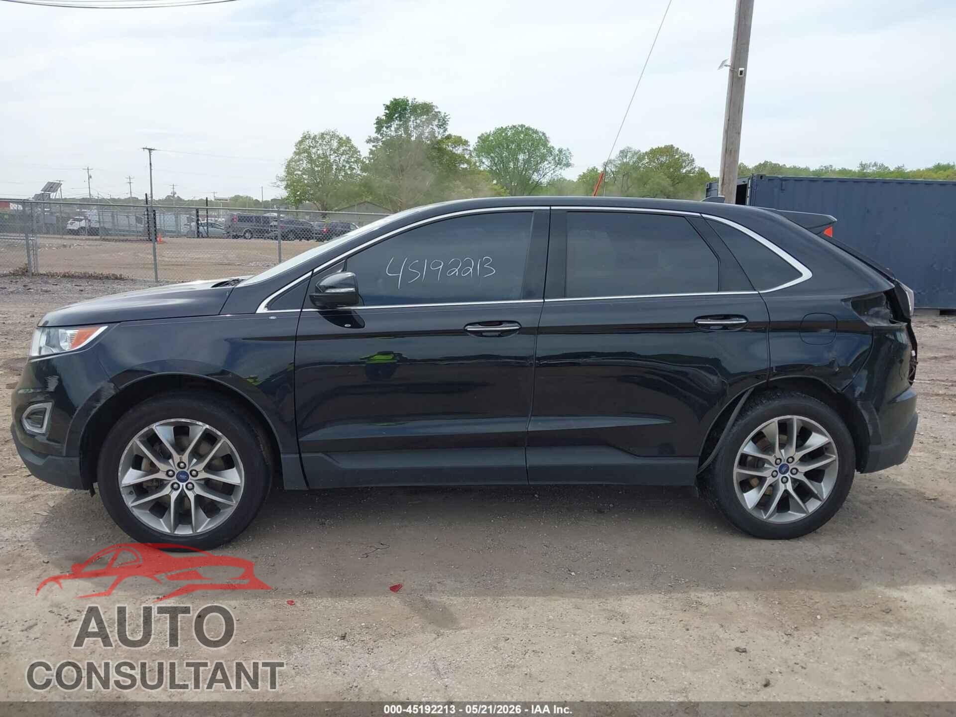 FORD EDGE 2017 - 2FMPK4K87HBB72342