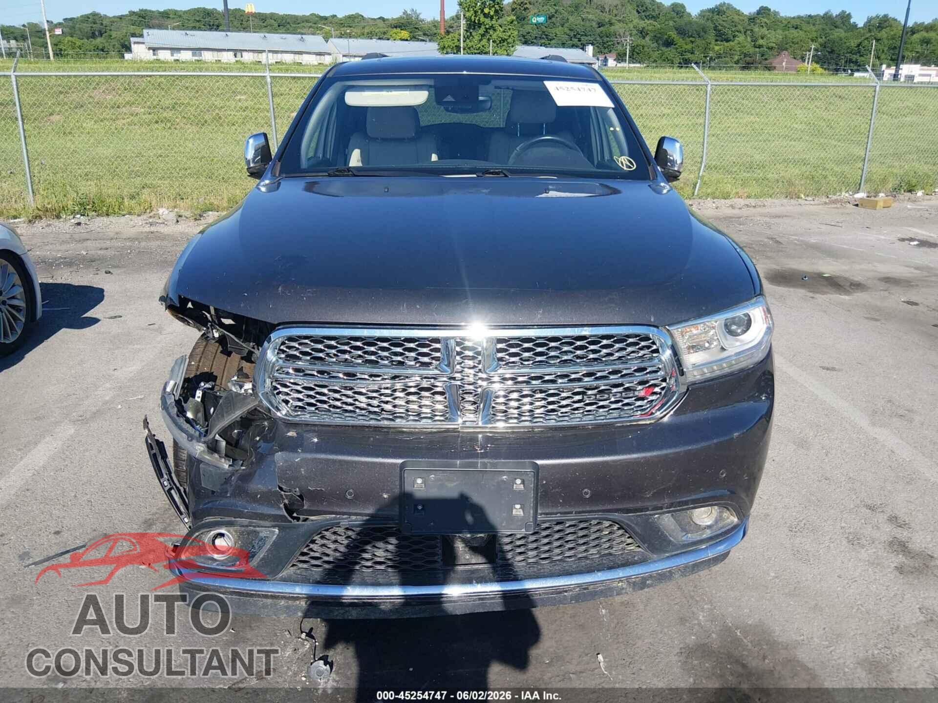 DODGE DURANGO 2018 - 1C4RDJEG9JC262364