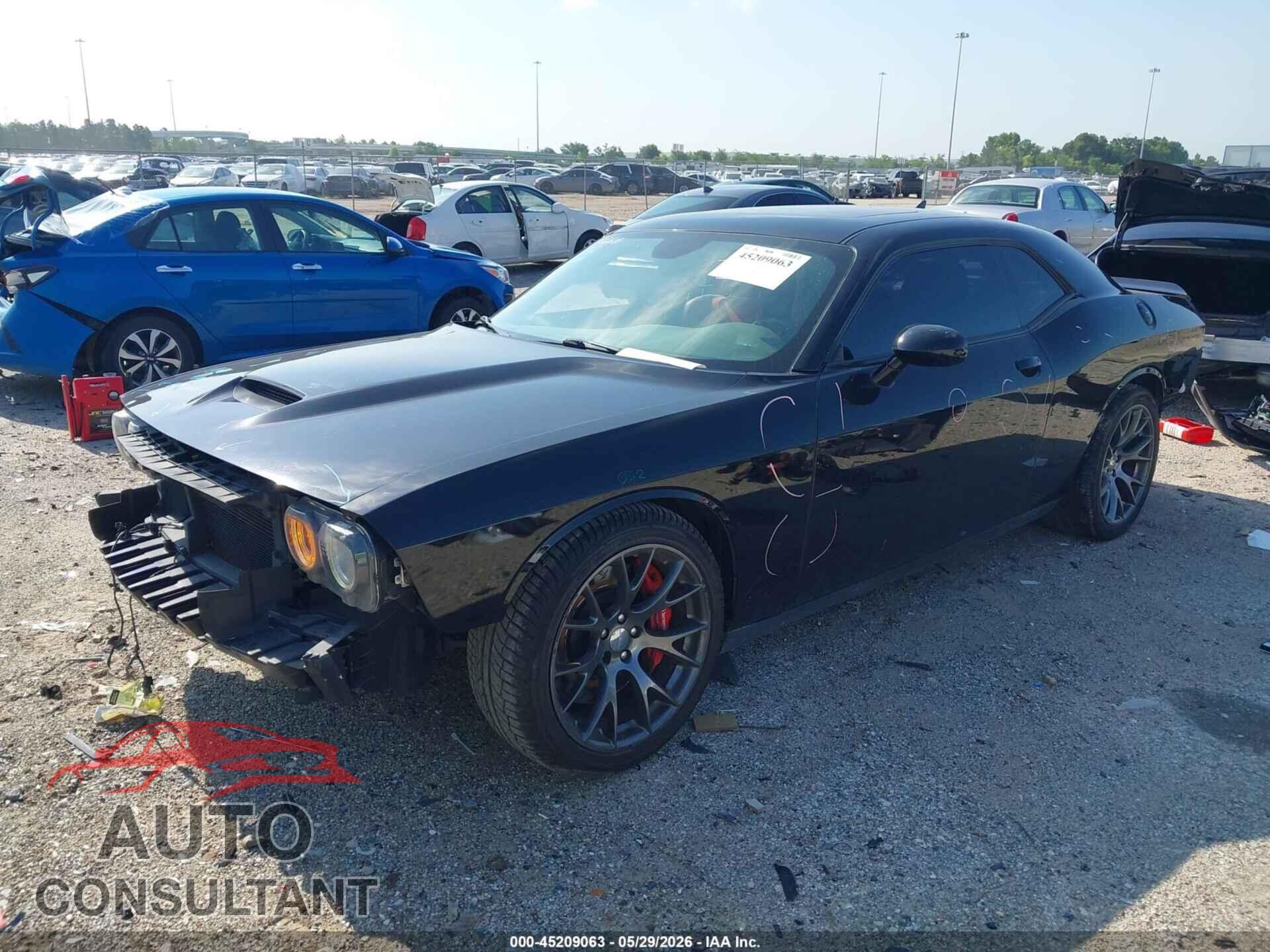 DODGE CHALLENGER 2016 - 2C3CDZDJ1GH153702
