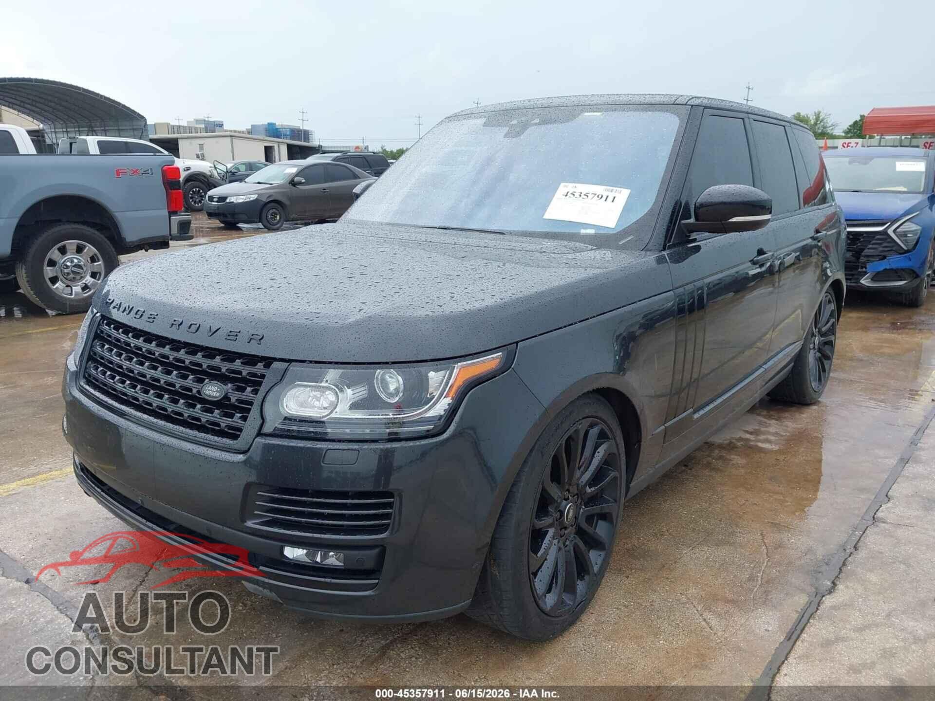 LAND ROVER RANGE ROVER 2017 - SALGS2FE2HA354091