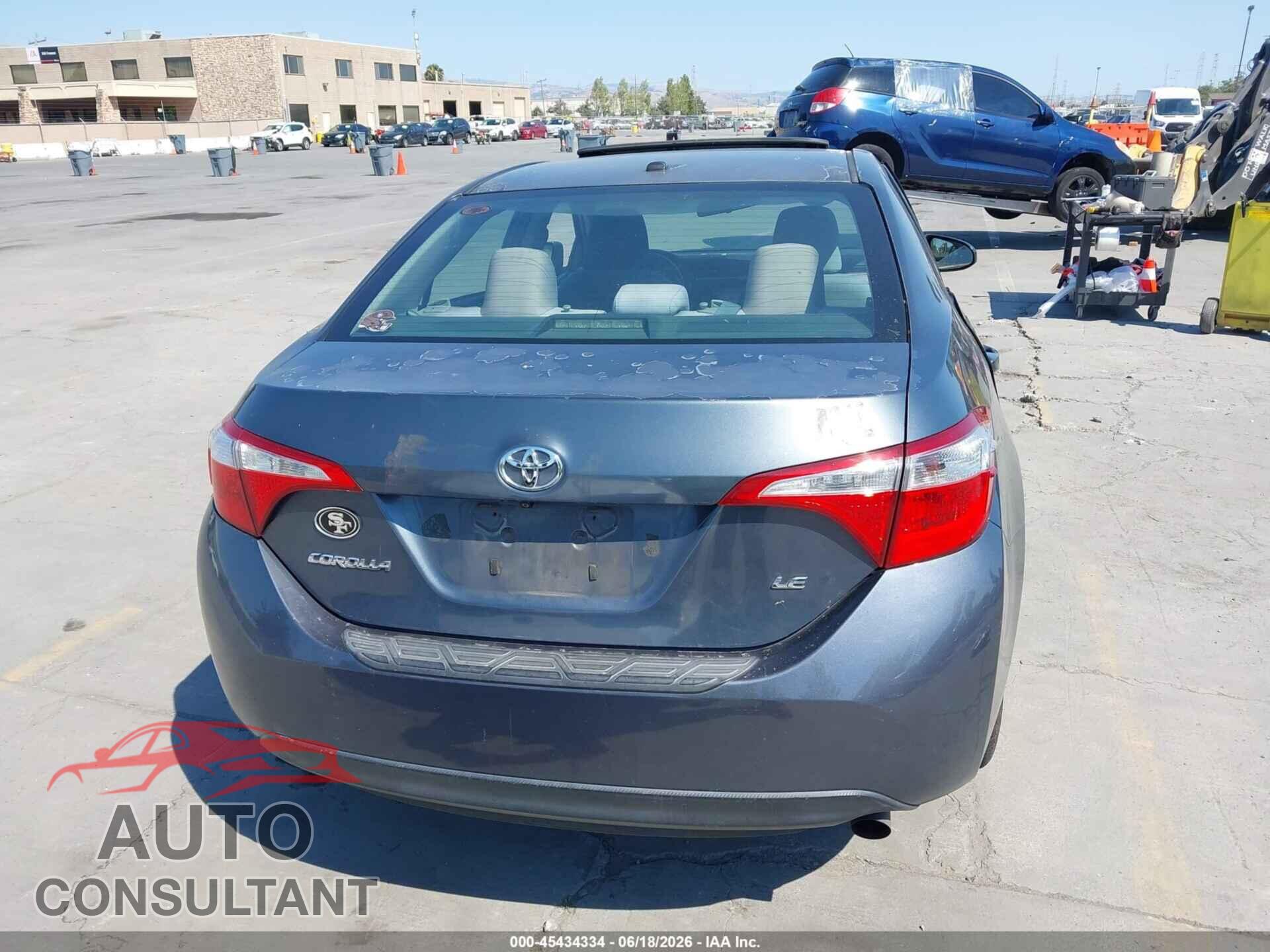TOYOTA COROLLA 2014 - 5YFBURHE2EP016831