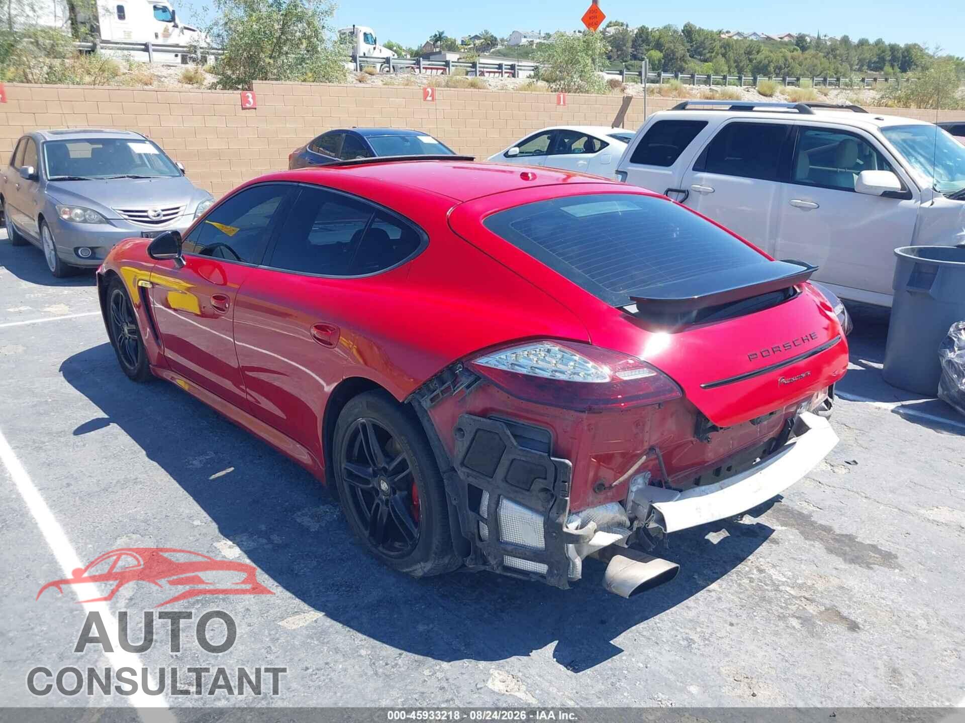 PORSCHE PANAMERA 2011 - WP0AA2A7XBL012375