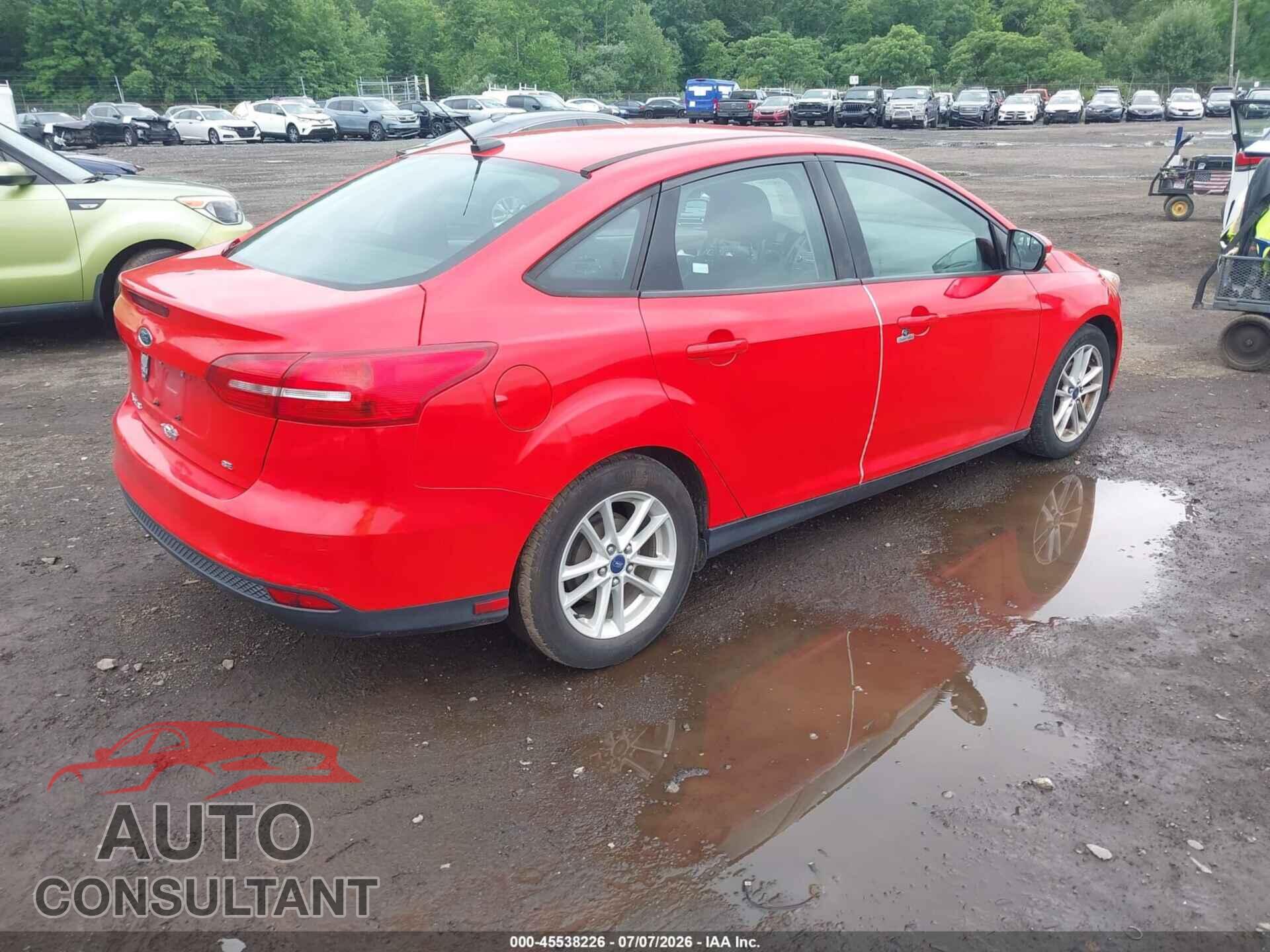 FORD FOCUS 2016 - 1FADP3F2XGL203774