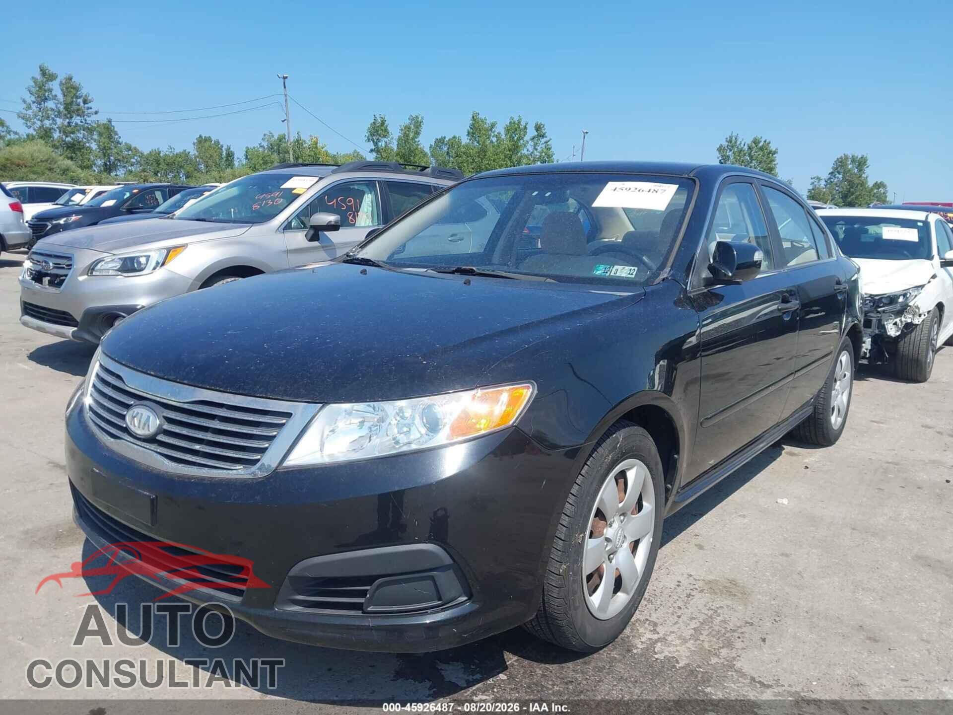 KIA OPTIMA 2010 - KNAGG4A86A5400670