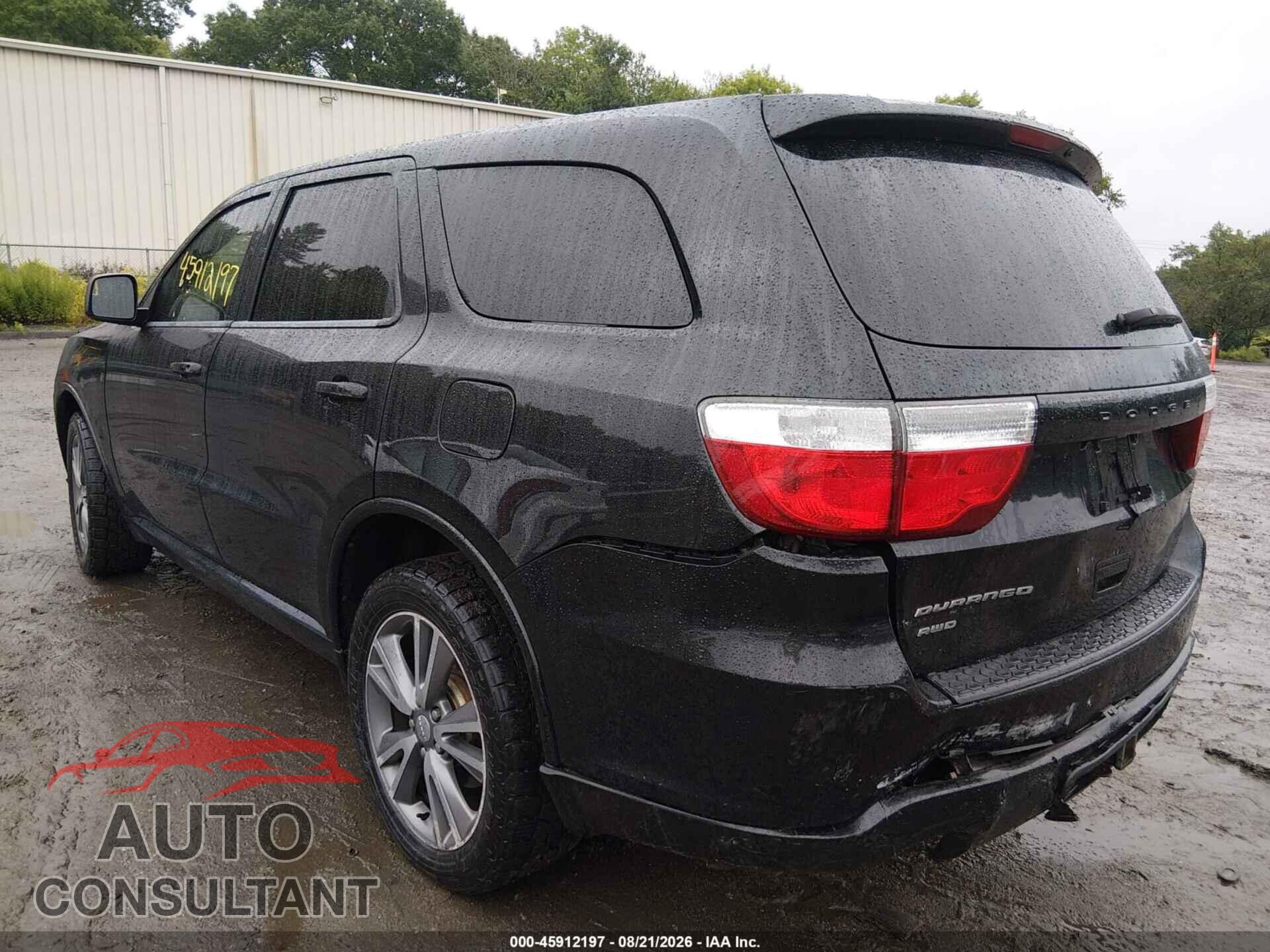 DODGE DURANGO 2013 - 1C4RDJAG7DC602427