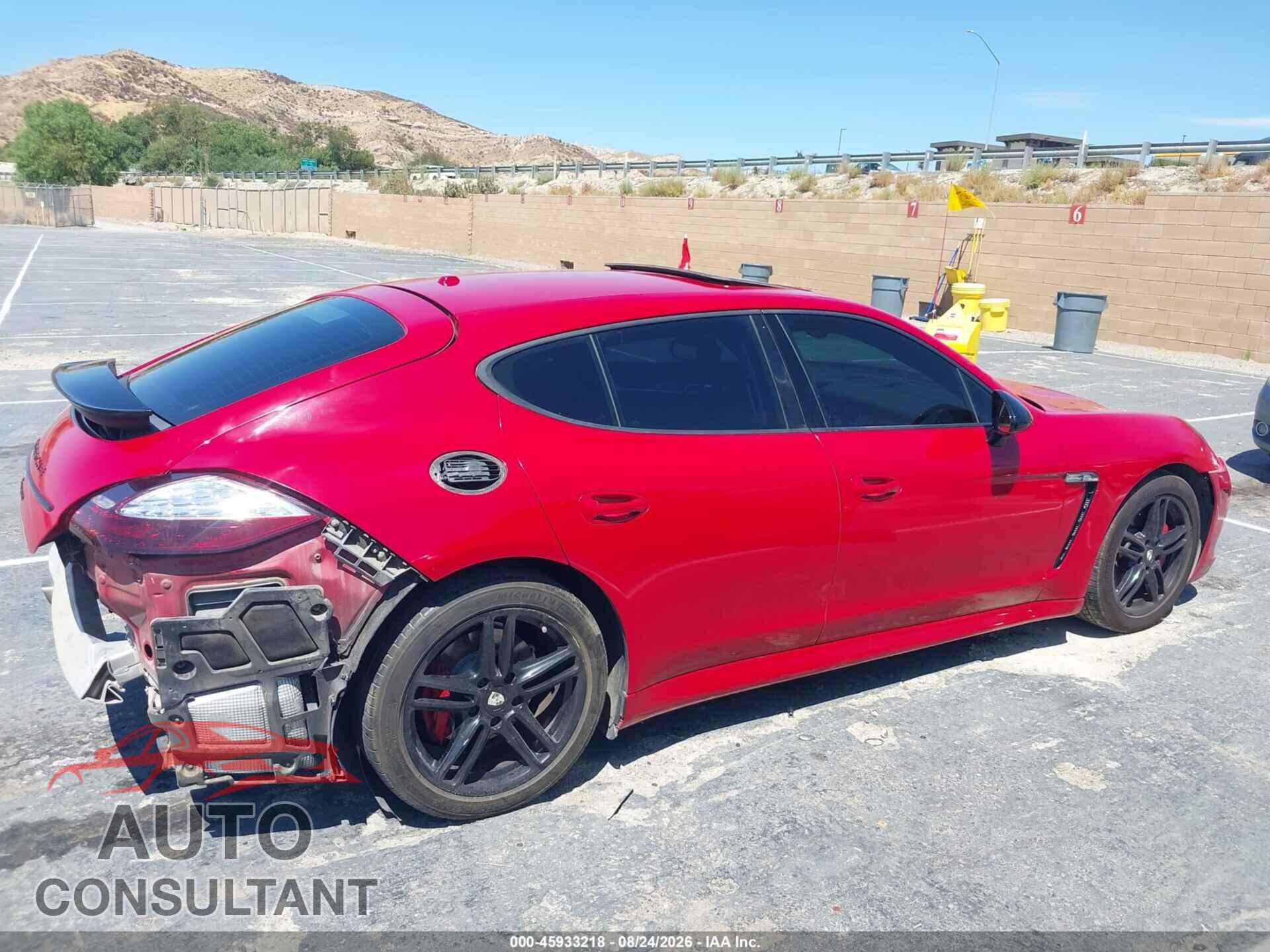 PORSCHE PANAMERA 2011 - WP0AA2A7XBL012375