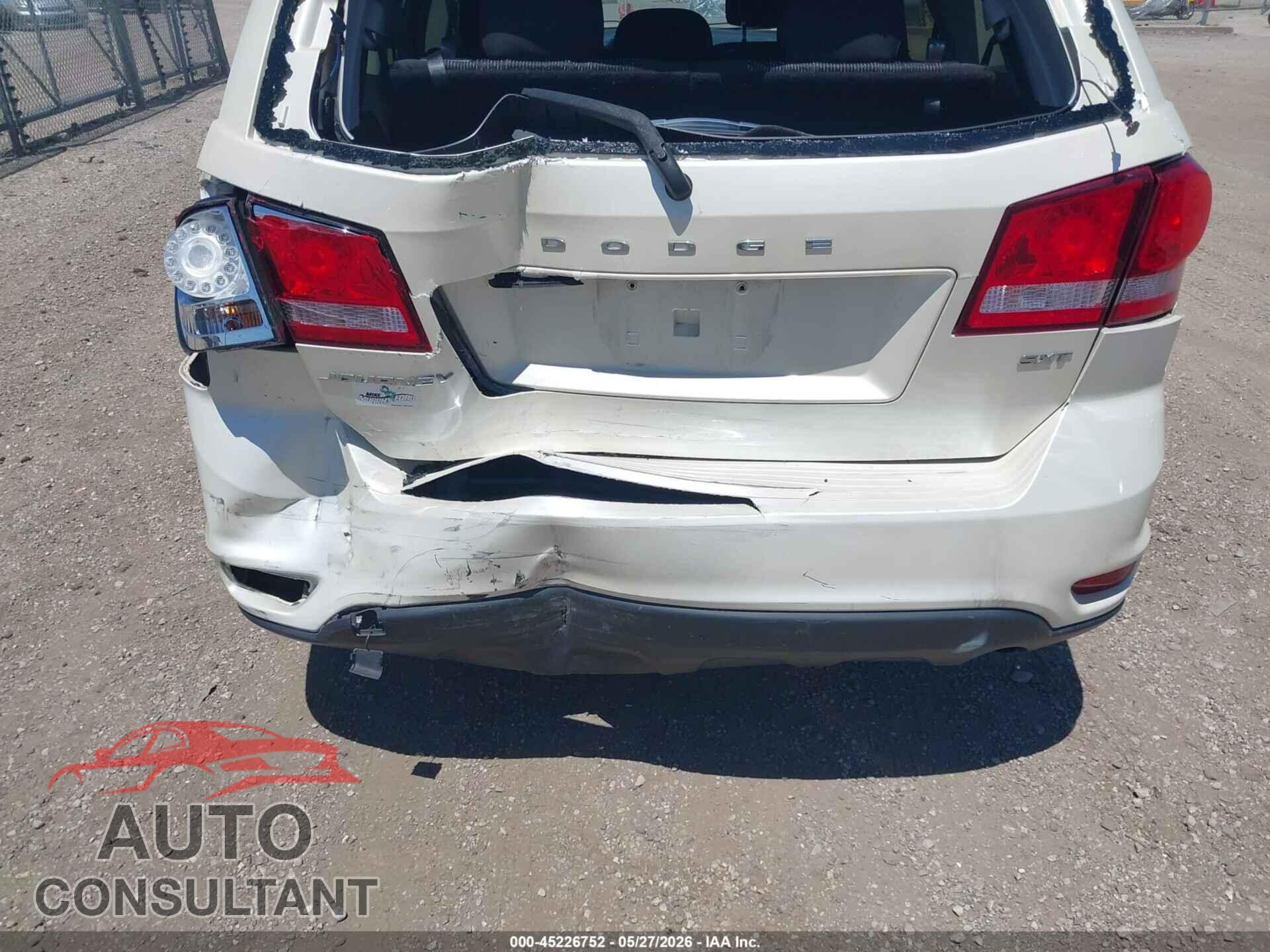 DODGE JOURNEY 2014 - 3C4PDCBB8ET134798