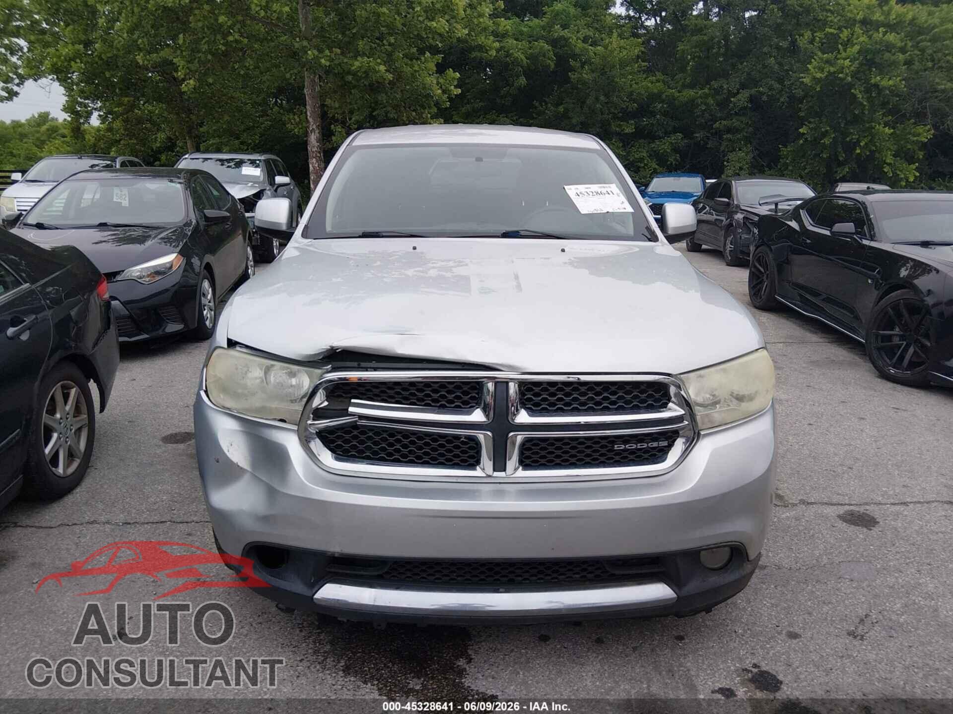 DODGE DURANGO 2011 - 1D4RE2GG8BC617206