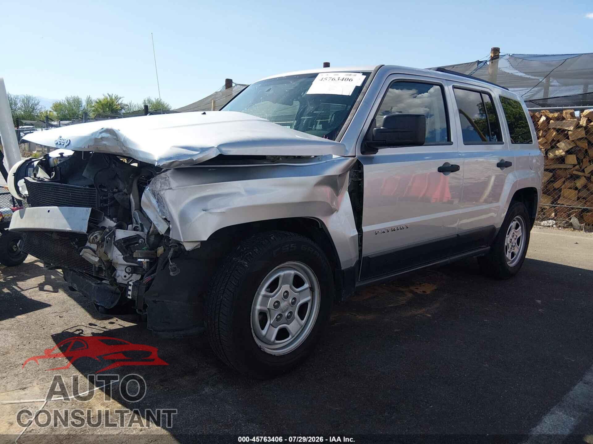 JEEP PATRIOT 2014 - 1C4NJPBA4ED602434