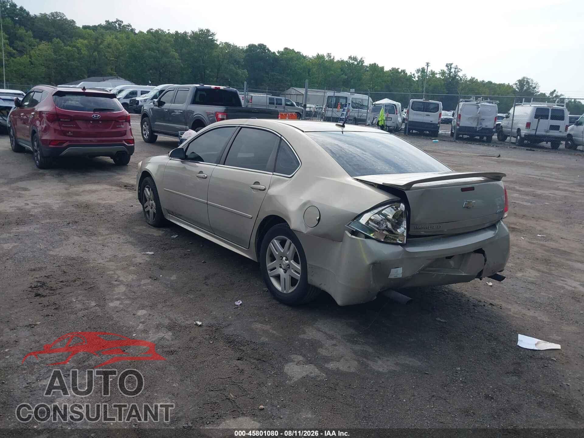 CHEVROLET IMPALA 2012 - 2G1WB5E36C1123002