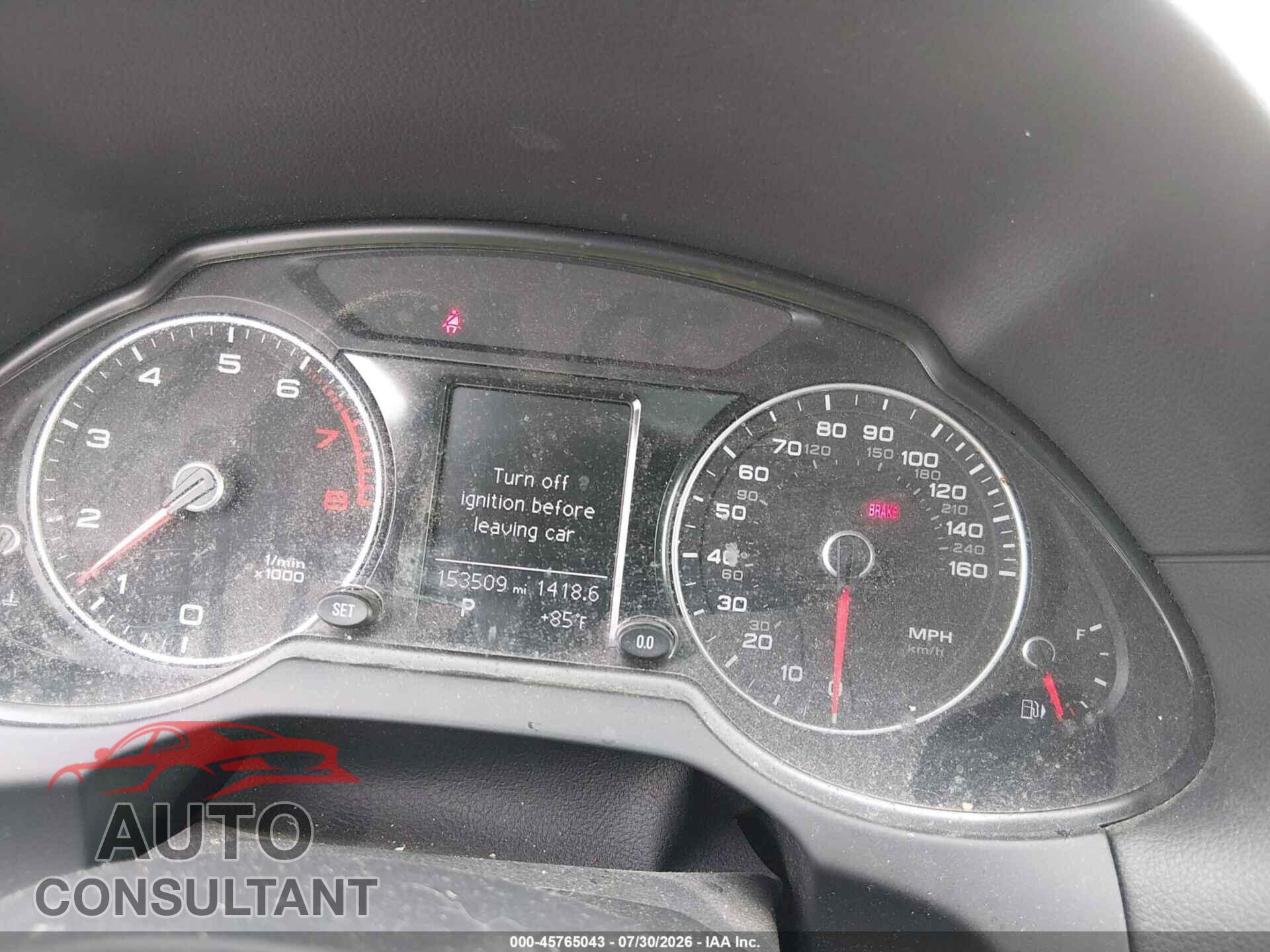 AUDI Q5 2013 - WA1CFAFP0DA010852