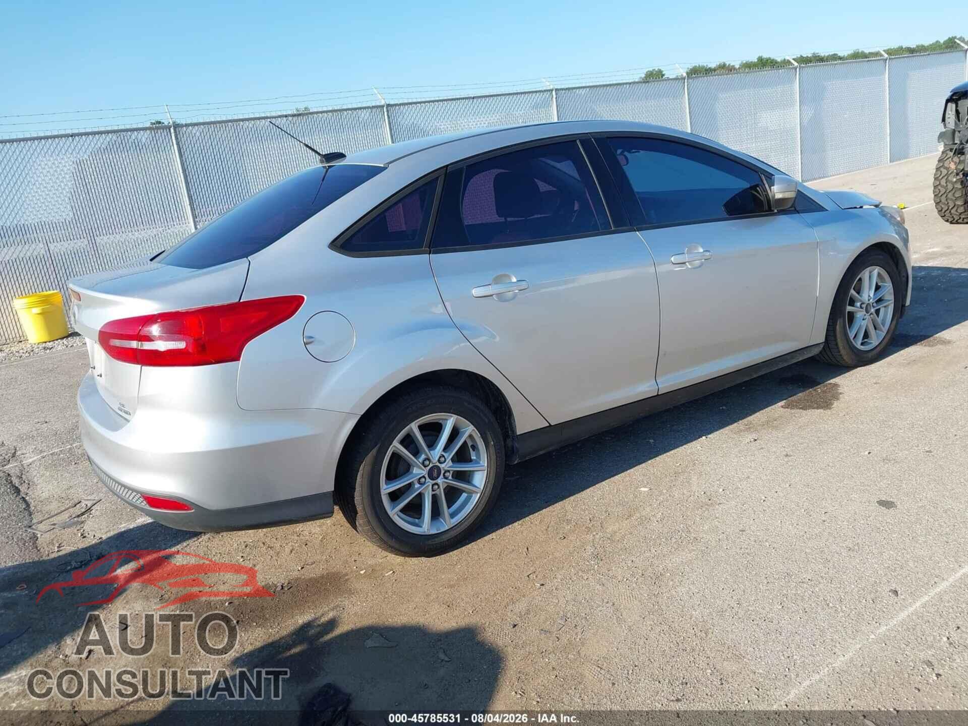 FORD FOCUS 2016 - 1FADP3F20GL214315