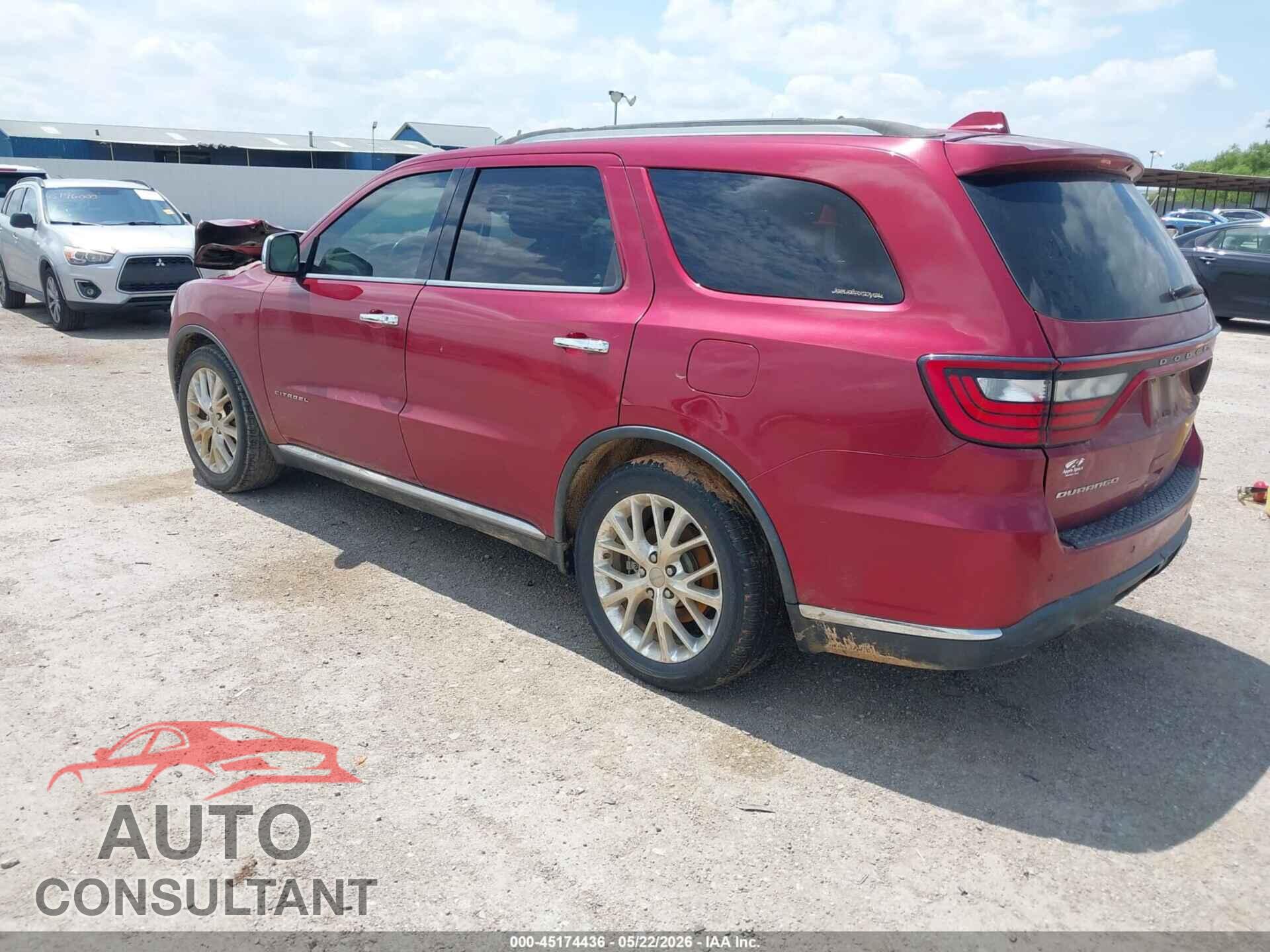 DODGE DURANGO 2014 - 1C4RDHEG3EC381364