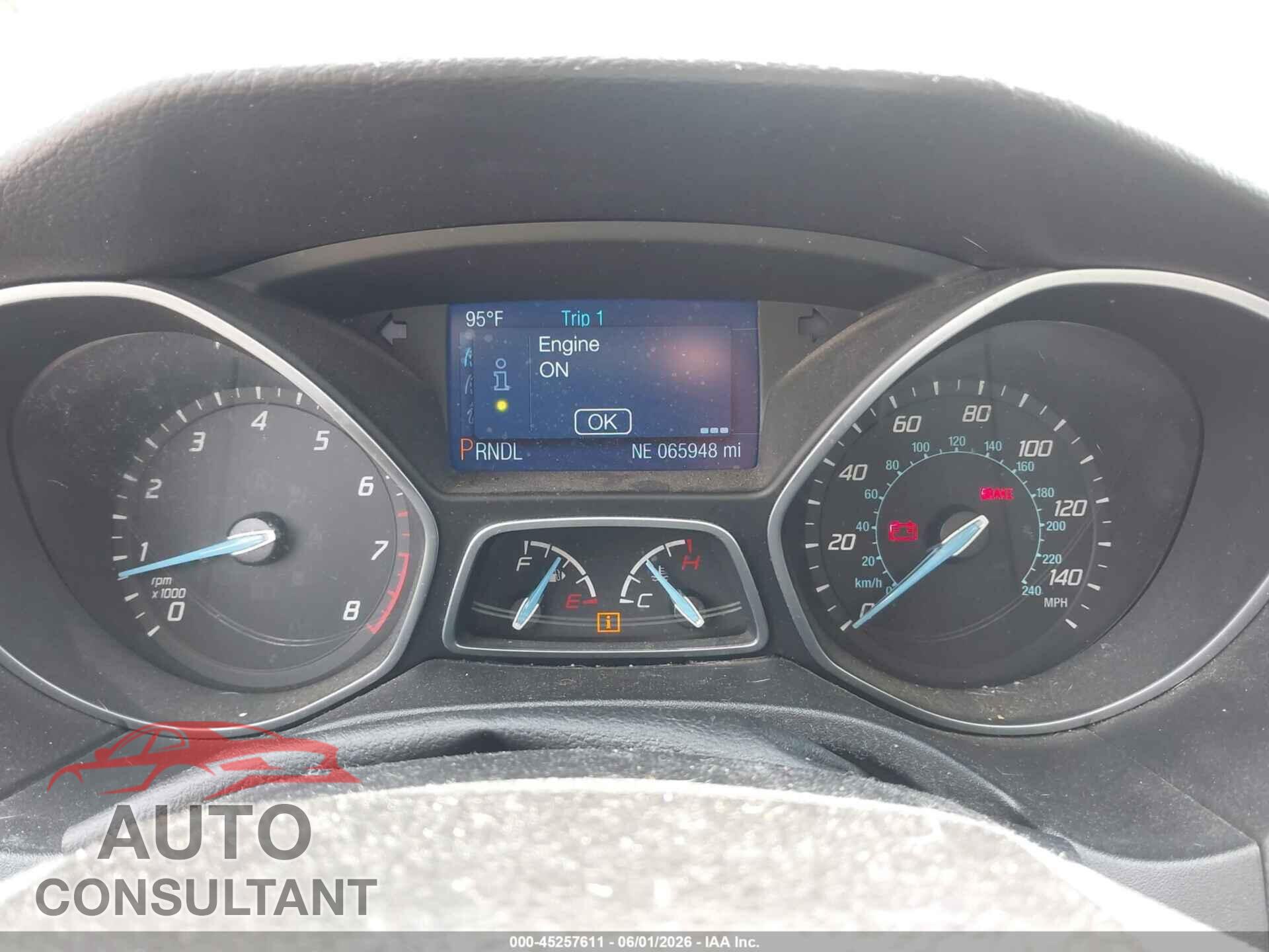 FORD FOCUS 2014 - 1FADP3F21EL192953