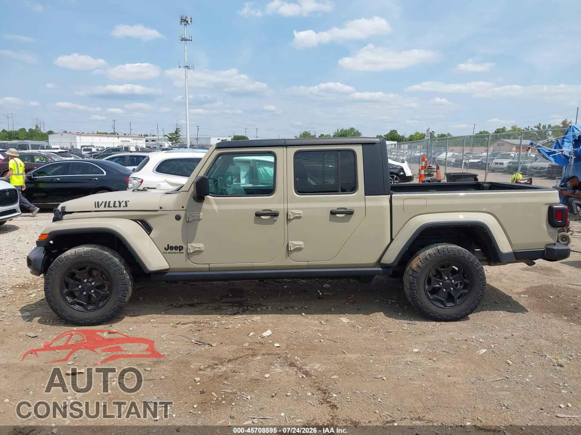 JEEP GLADIATOR 2022 - 1C6HJTAG7NL174903