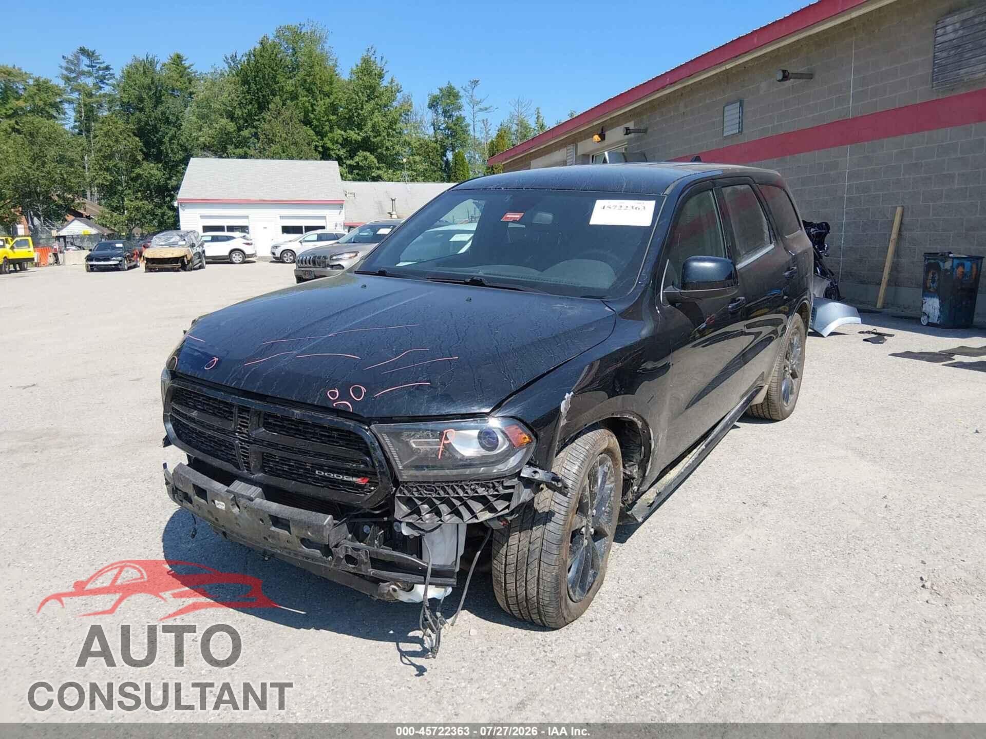 DODGE DURANGO 2019 - 1C4RDJAG5KC634029