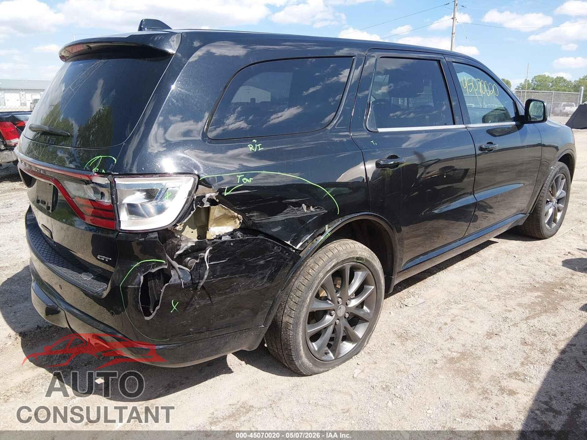 DODGE DURANGO 2017 - 1C4RDJDG4HC917798